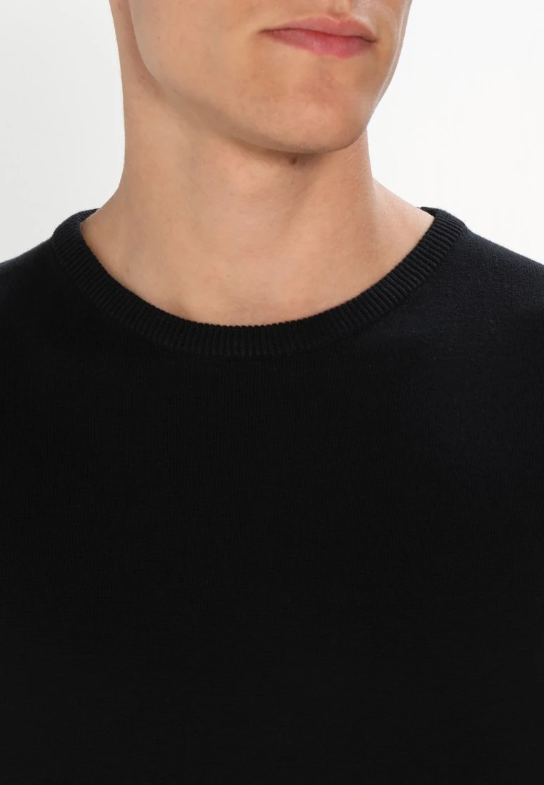 Pier One Basic Crewneck - Trui - Black - Afbeelding 4