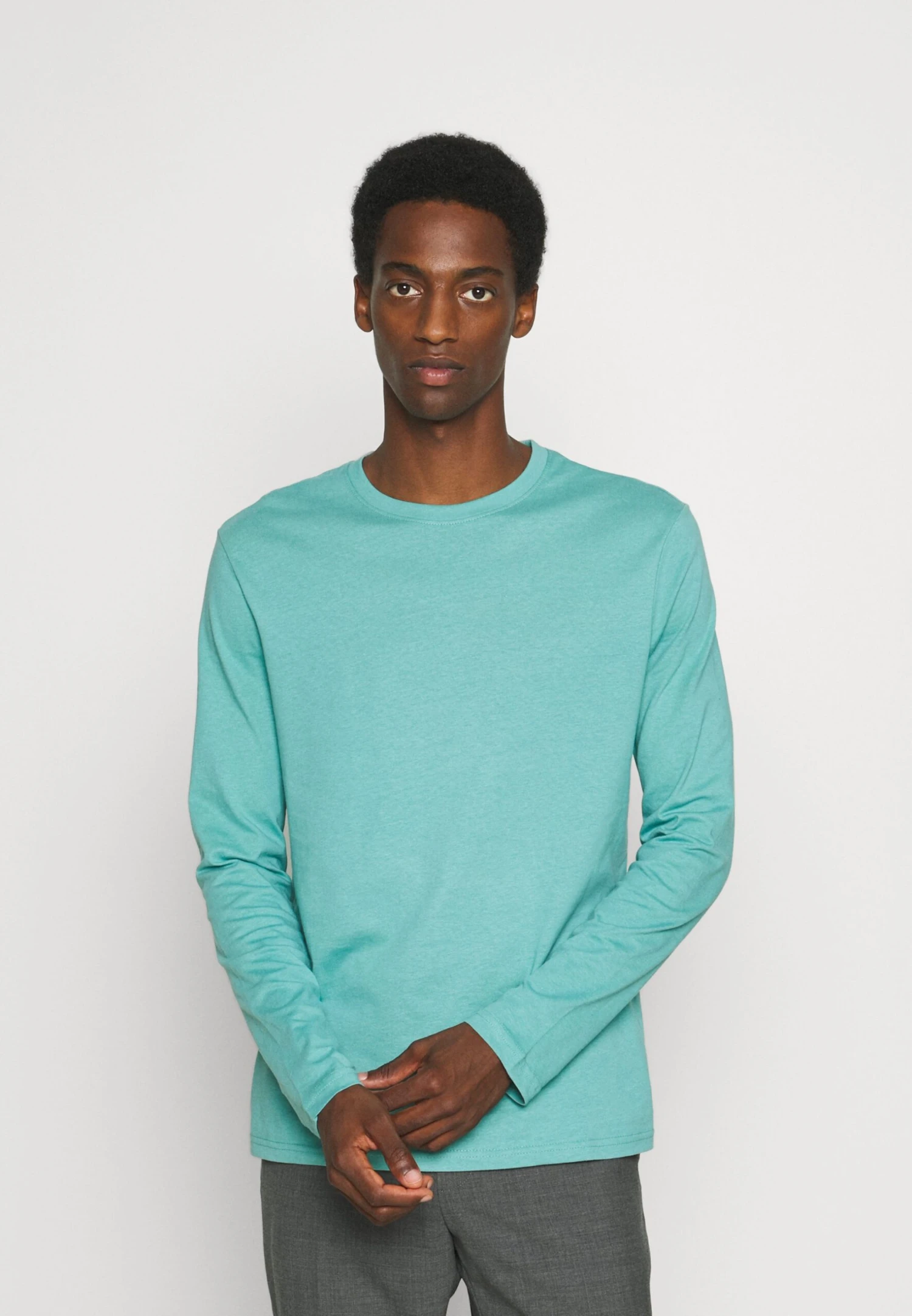 Pier One 5 Pack - Longsleeve - Dark Blue/Turquoise/White - Afbeelding 2