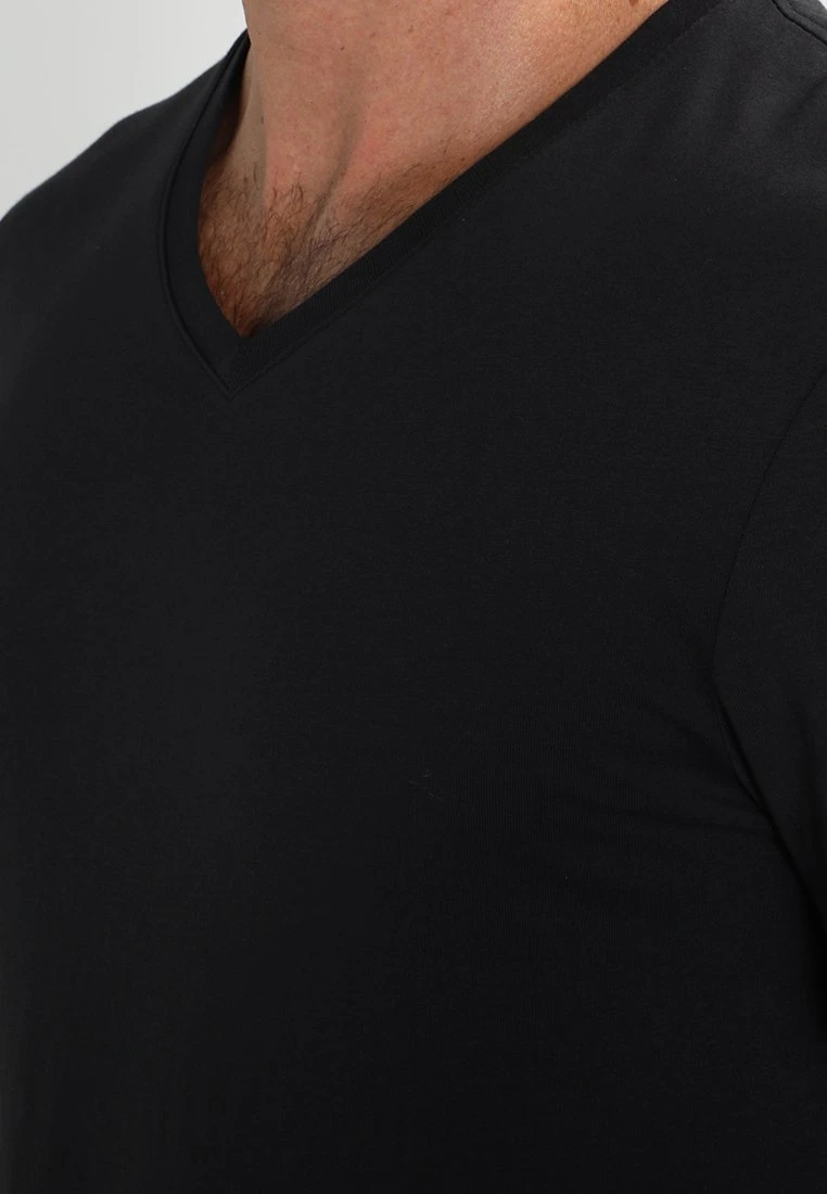 Pier One 2 Pack - T-Shirt Basic - Black - Afbeelding 5