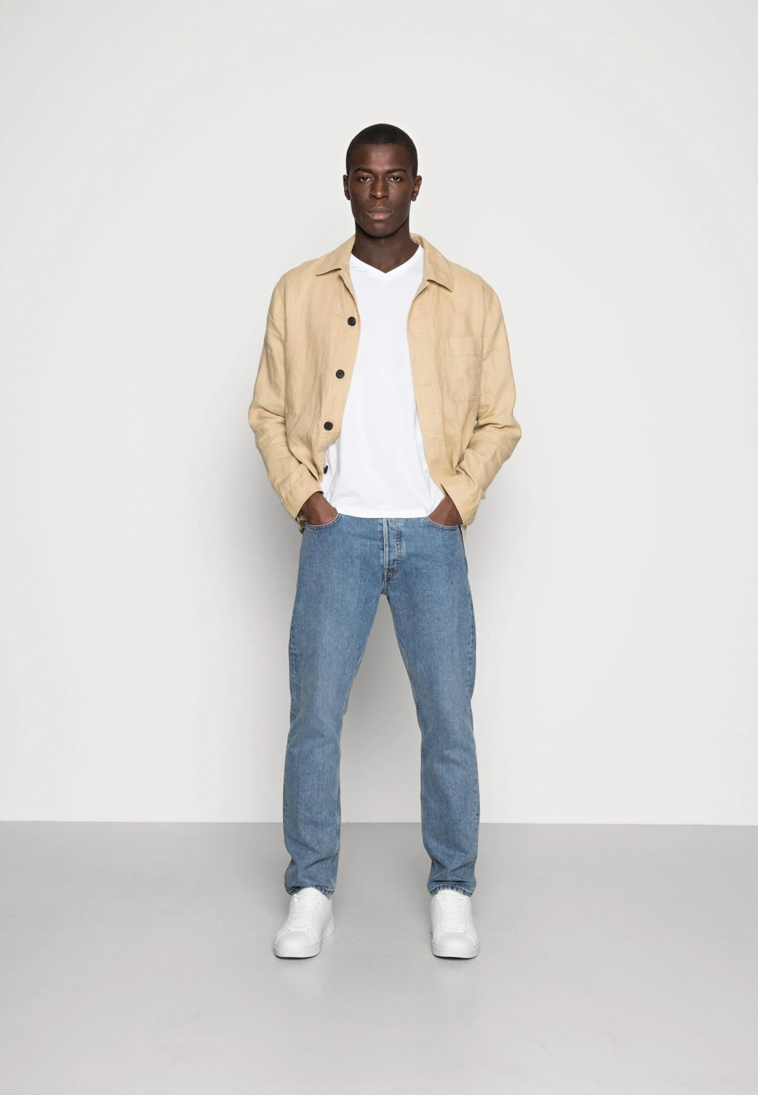 Pier One 5 Pack - T-Shirt Basic - White