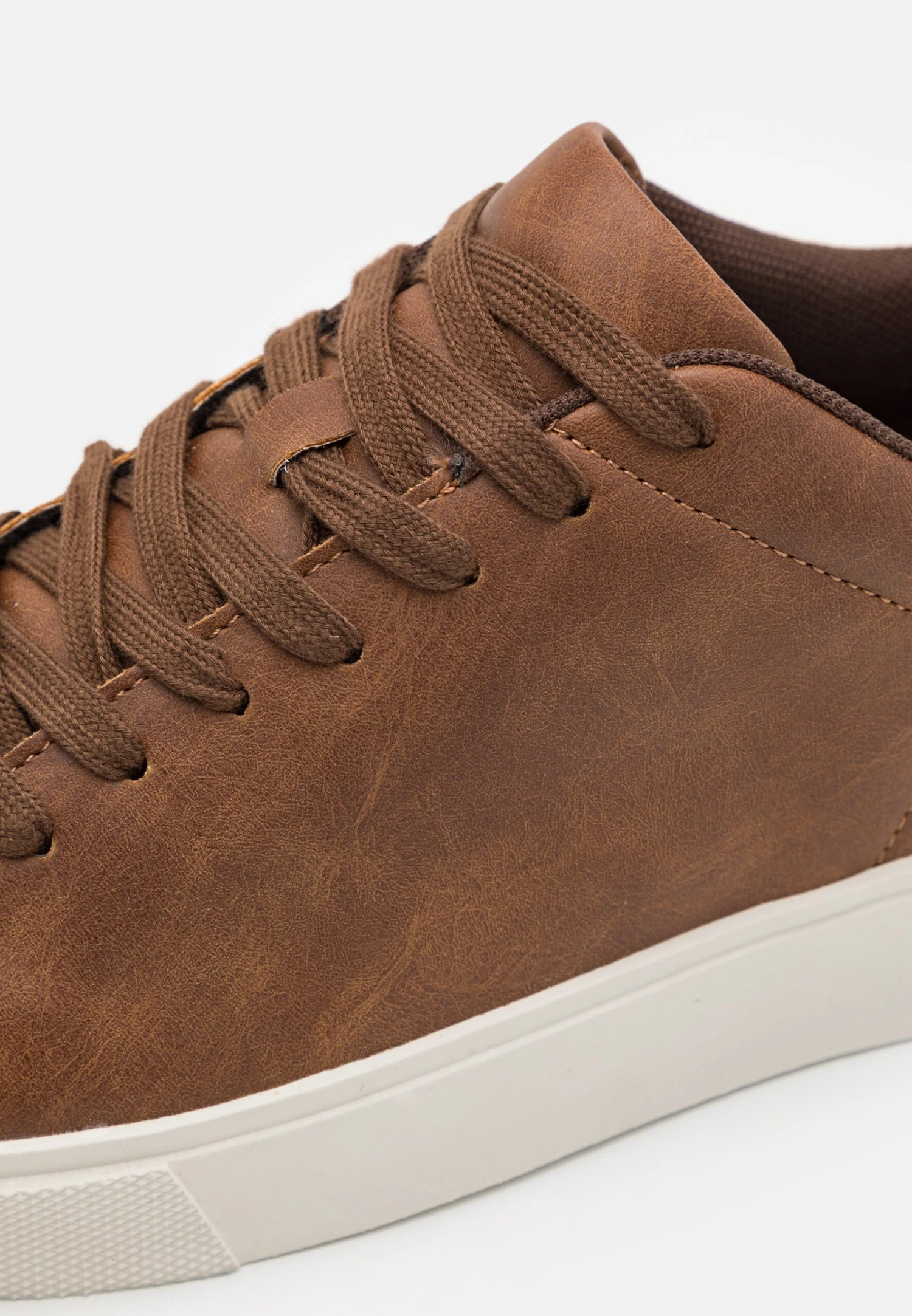 Pier One Unisex - Sneakers Laag - Cognac - Afbeelding 6