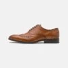 Pier One Leather - Veterschoenen - Cognac