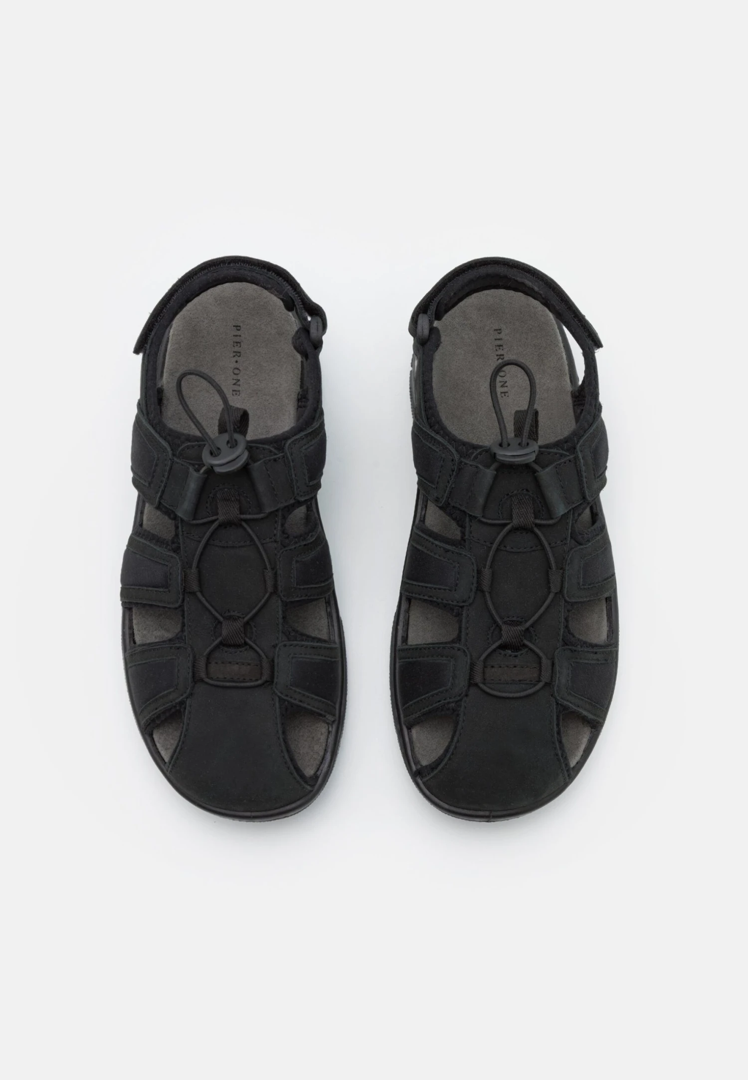 Pier One Leather - Outdoorsandalen - Black - Afbeelding 4