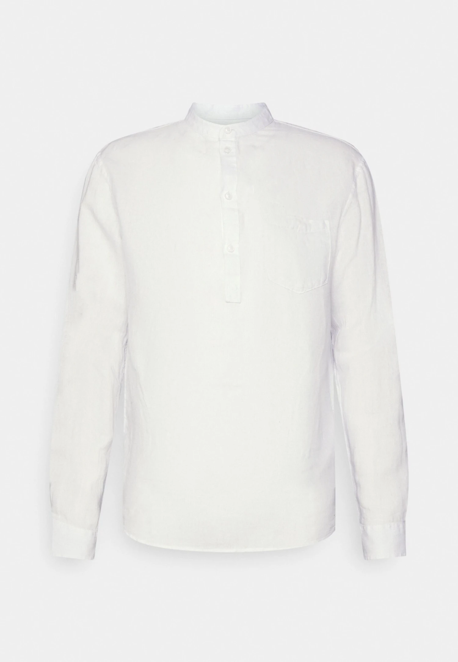 Pier One Linen Cotton Mix 2 Pack - Overhemd - White/Black - Afbeelding 2