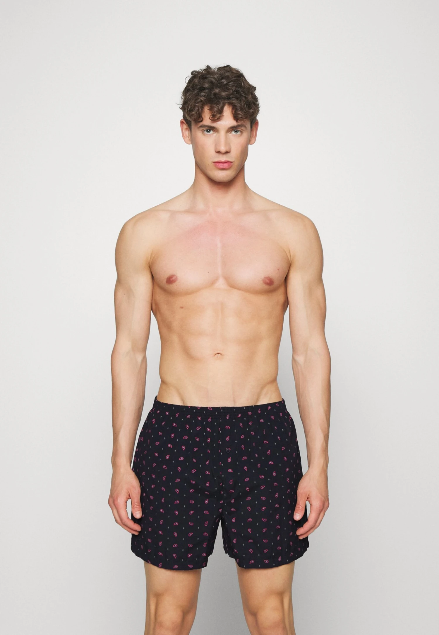 Pier One 5 Pack - Boxershort - Dark Blue/Bordeaux/ Blue - Afbeelding 3