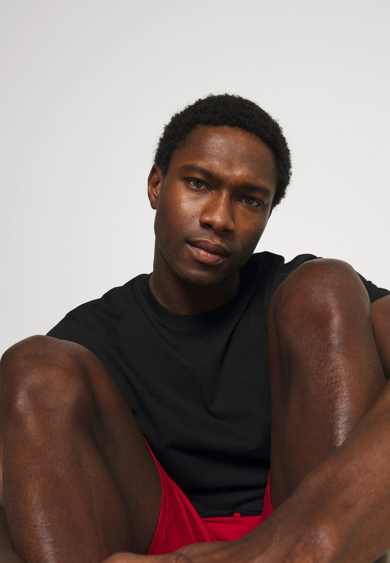 Pier One 3 Pack - Pyjamabroek - Black/Mottled Dark Grey/Red - Afbeelding 6