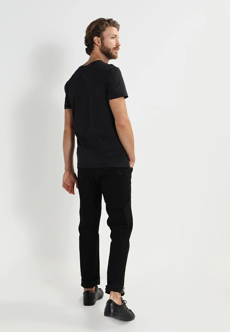 Pier One 2 Pack - T-Shirt Basic - Black - Afbeelding 4