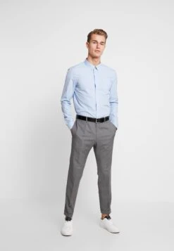 Pier One 2 Pack - Zakelijk Overhemd - White/Light Blue