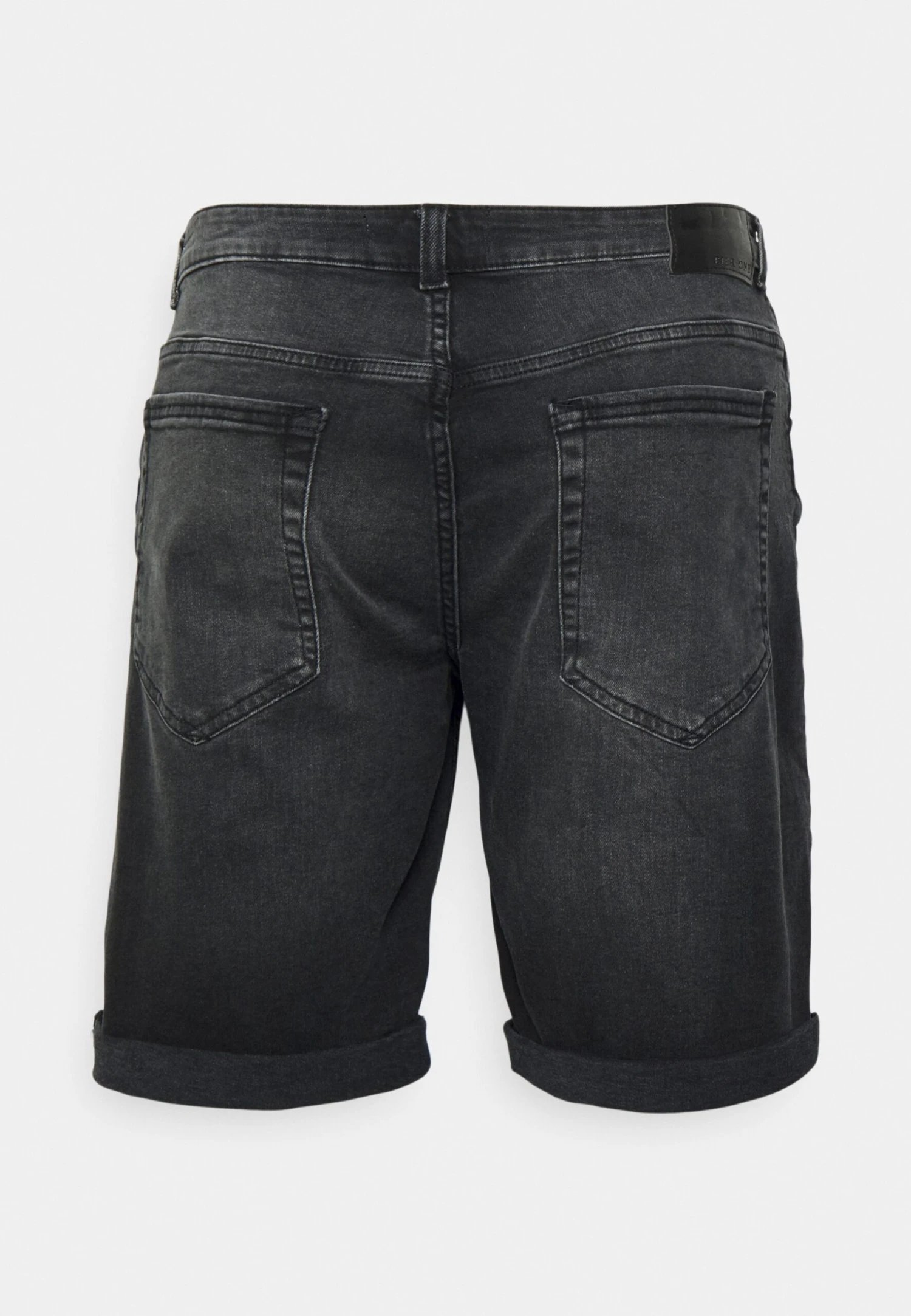 Pier One Jeansshort - Grey Denim - Afbeelding 2
