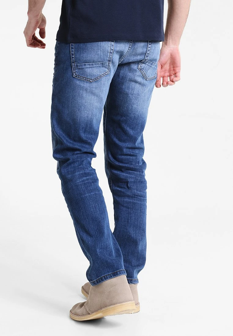 Pier One Straight Leg Jeans - Mid Blue - Afbeelding 3