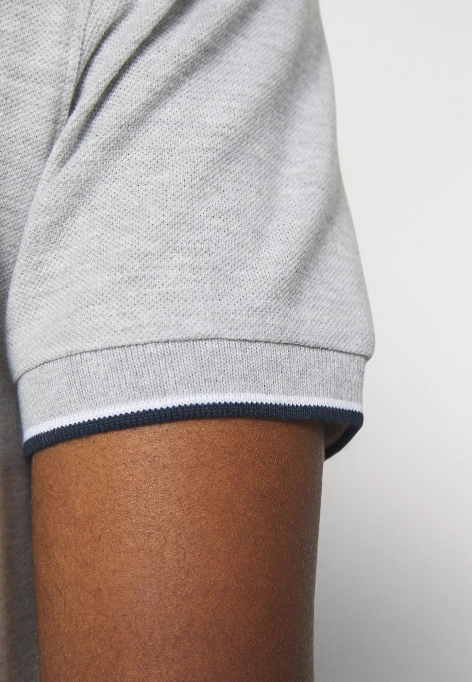 Pier One 2 Pack - Poloshirt - Light Grey/Dark Blue - Afbeelding 7