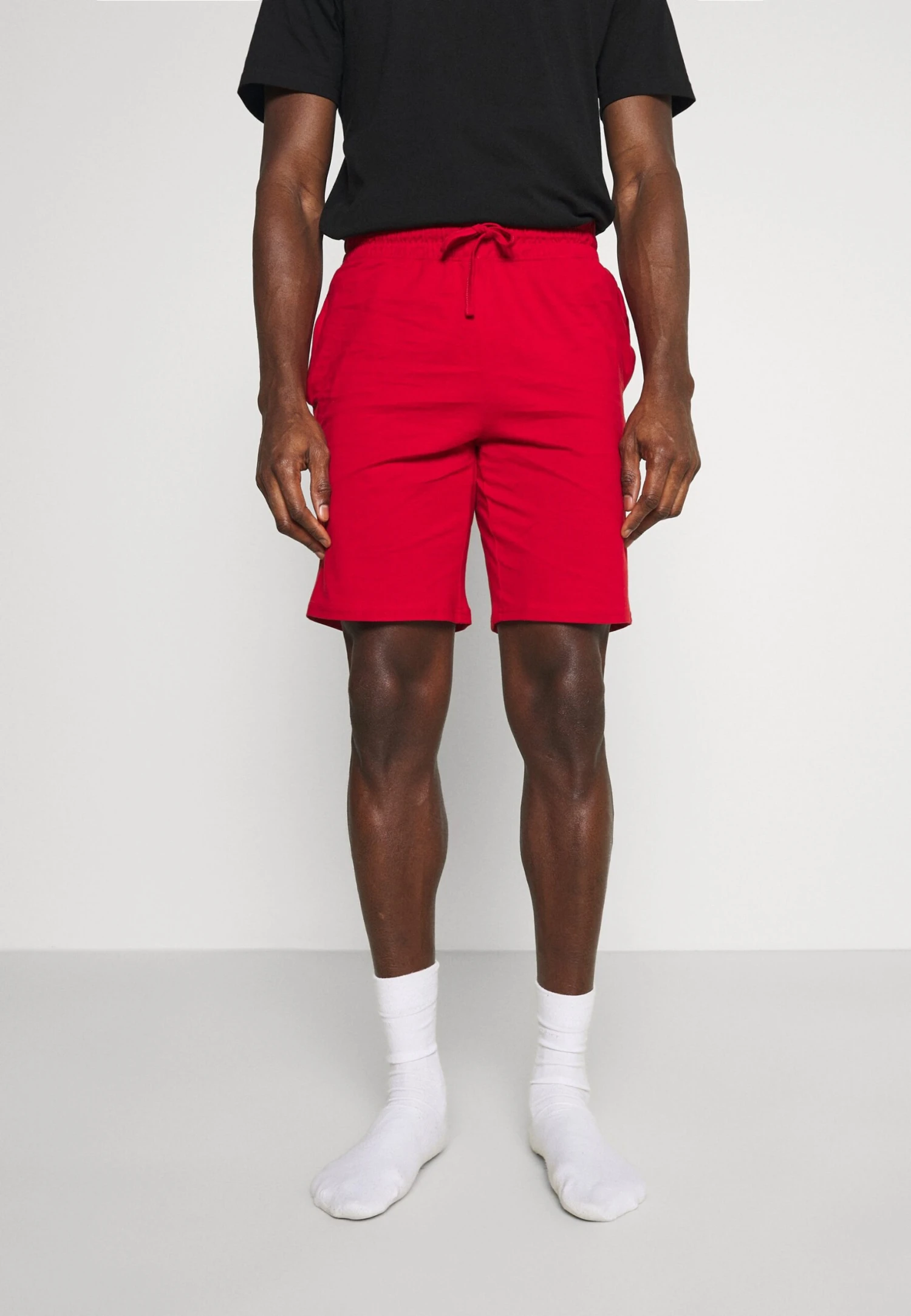 Pier One 3 Pack - Pyjamabroek - Black/Mottled Dark Grey/Red - Afbeelding 2