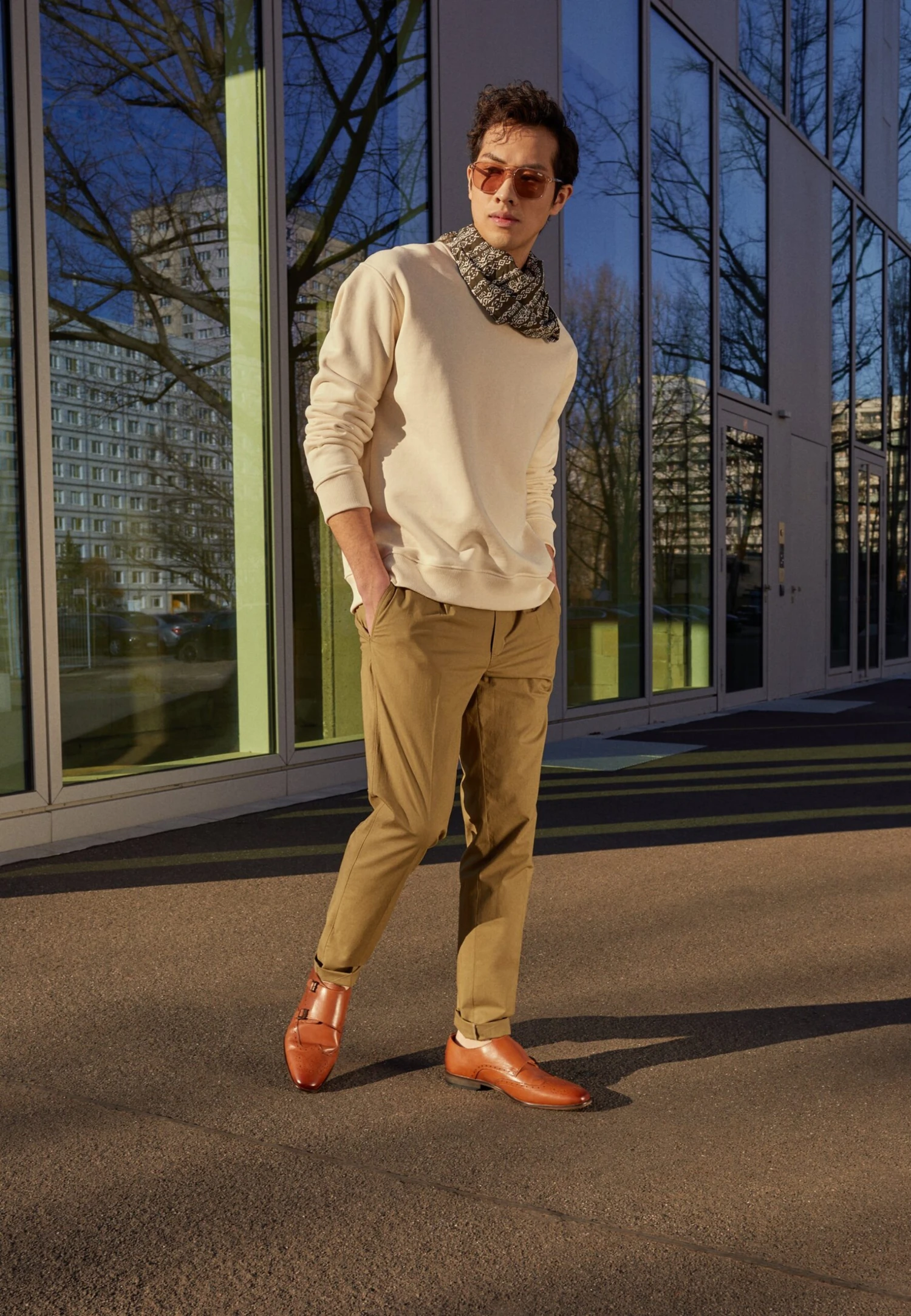 Pier One Leather - Instappers - Cognac - Afbeelding 3