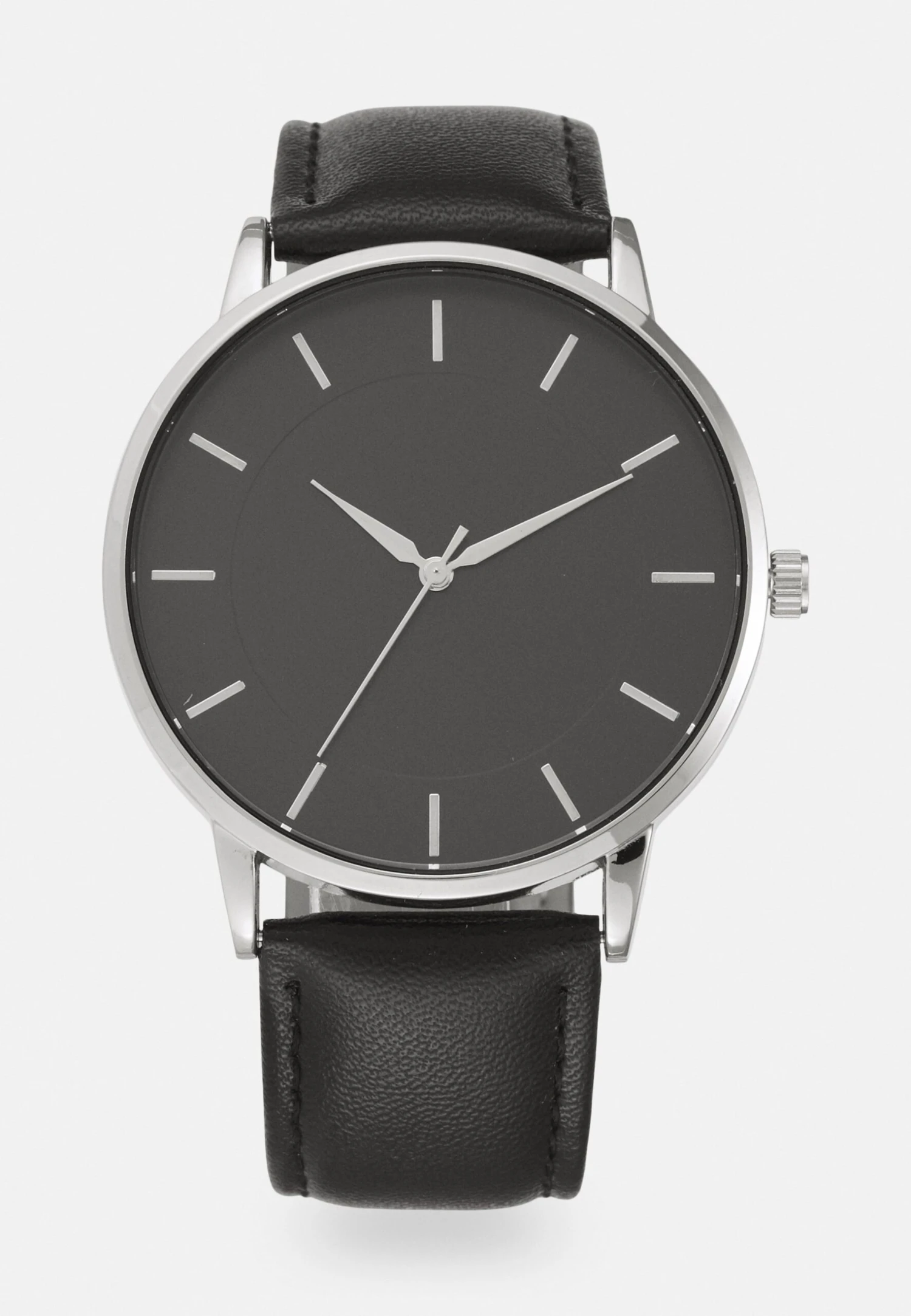 Pier One Horloge - Black/Silvercoloured