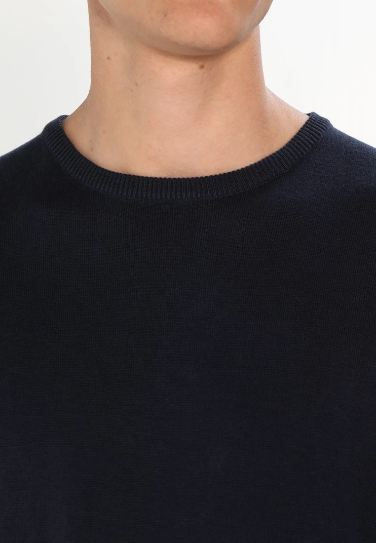 Pier One Basic Crewneck - Trui - Dark Blue - Afbeelding 4
