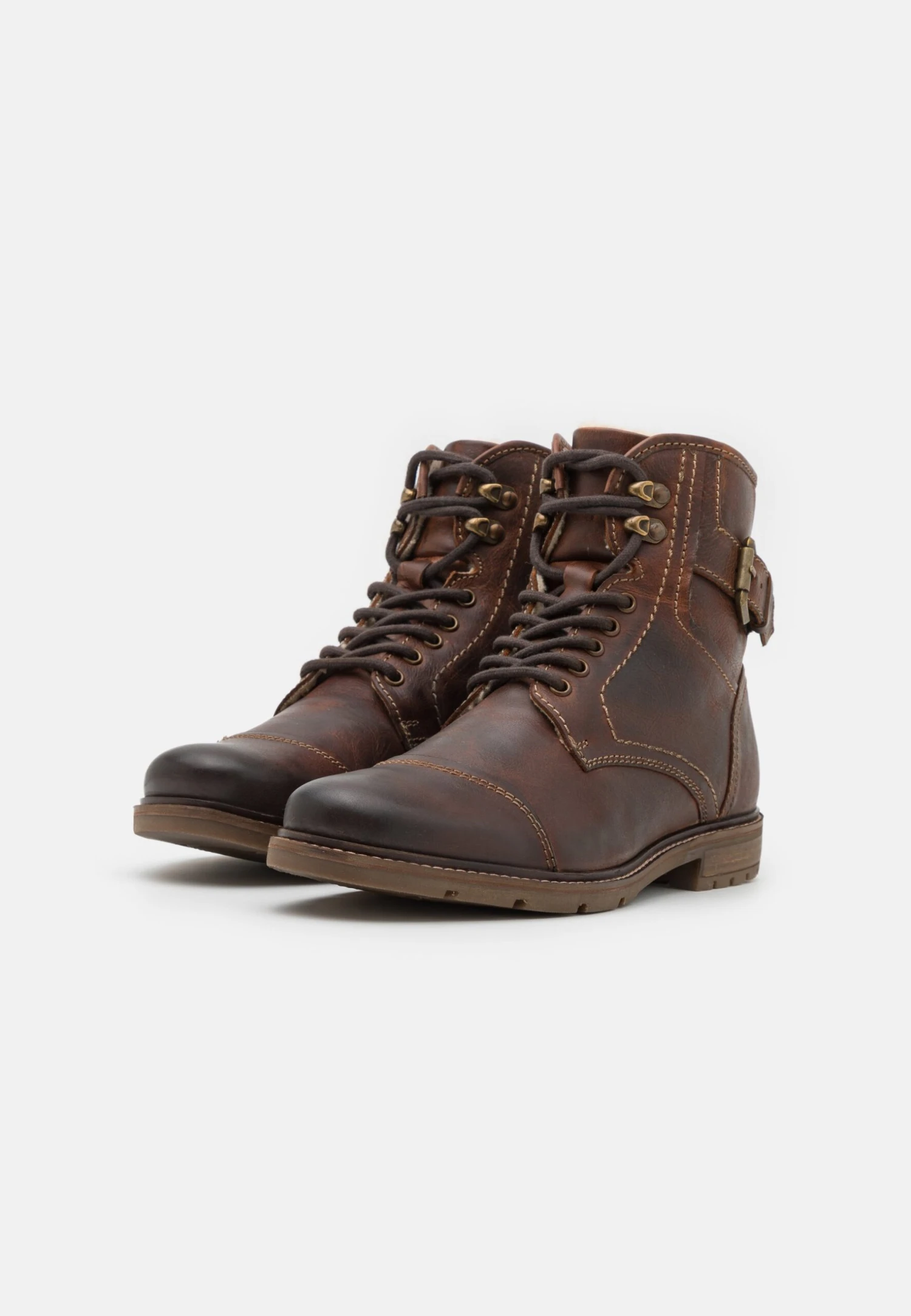 Pier One Leather - Veterboots - Brown - Afbeelding 2
