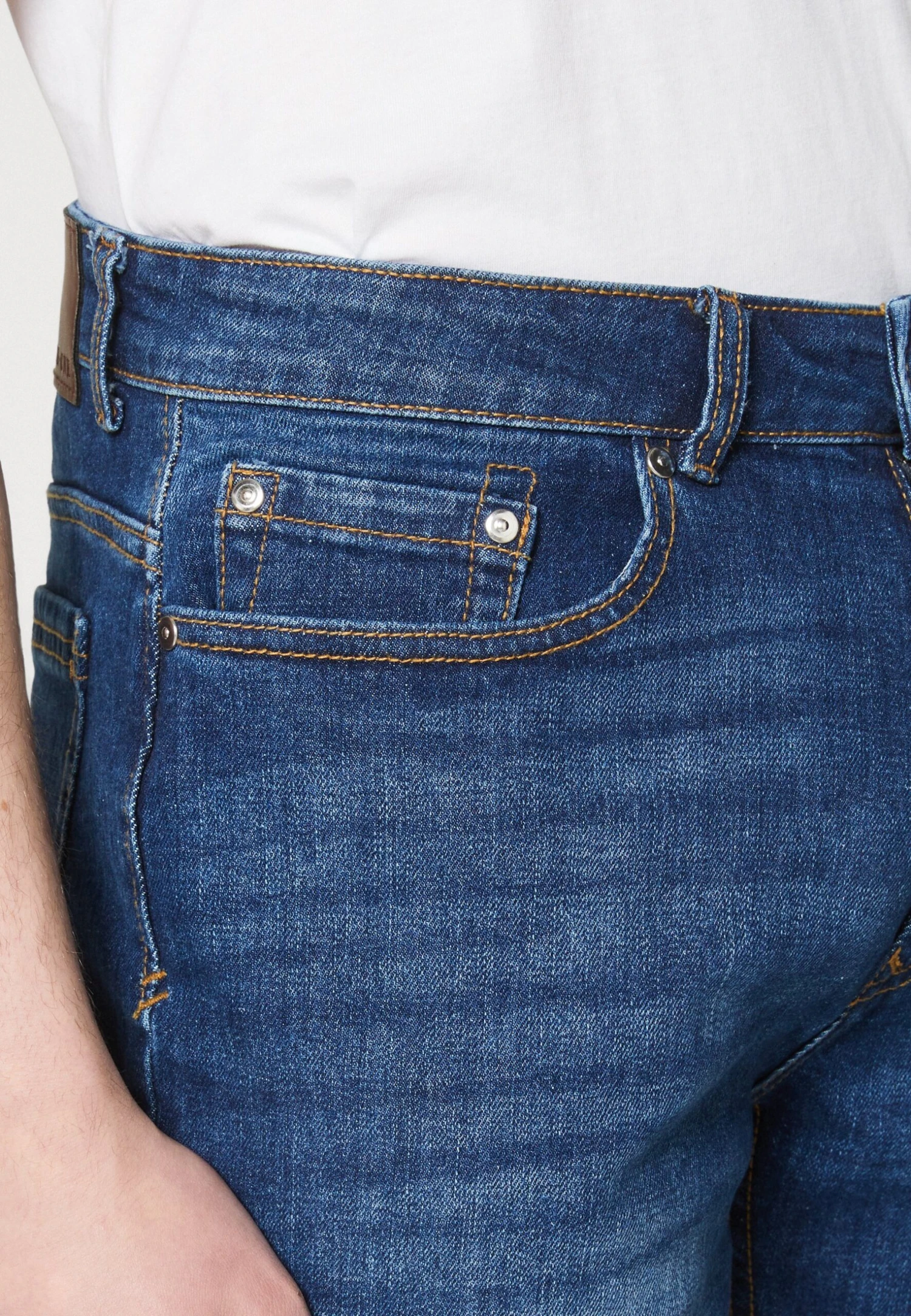 Pier One Jeansshort - Blue - Afbeelding 4