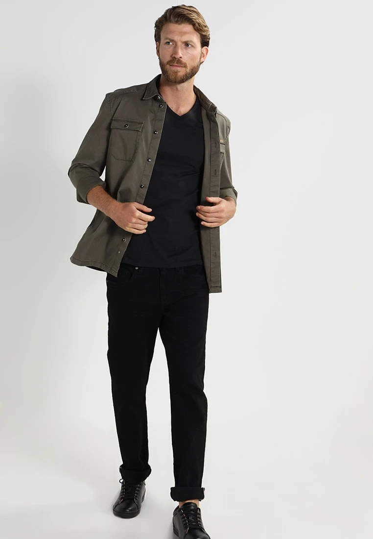 Pier One 2 Pack - T-Shirt Basic - Black - Afbeelding 2