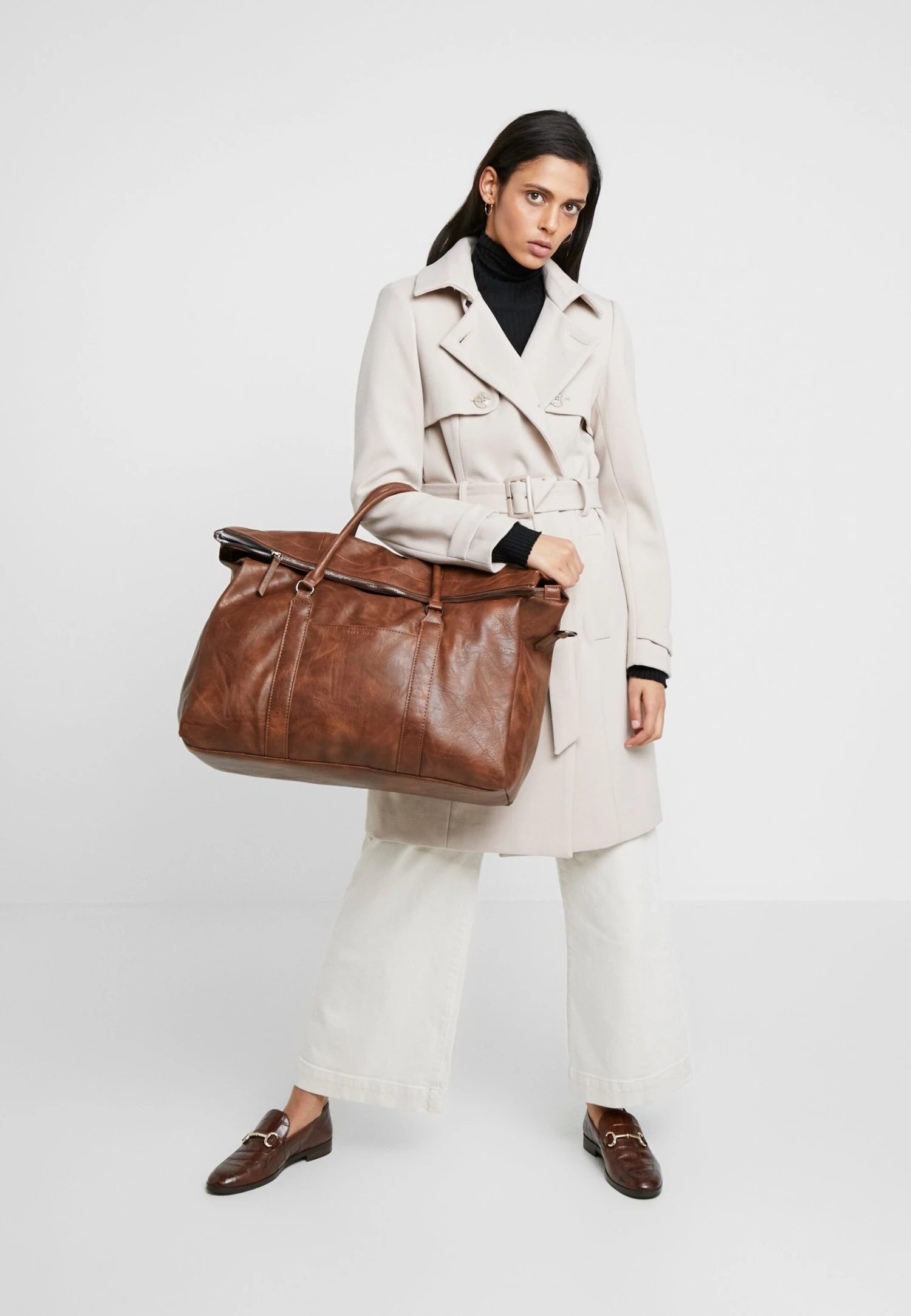 Pier One Unisex - Weekendtas - Dark Brown - Afbeelding 2