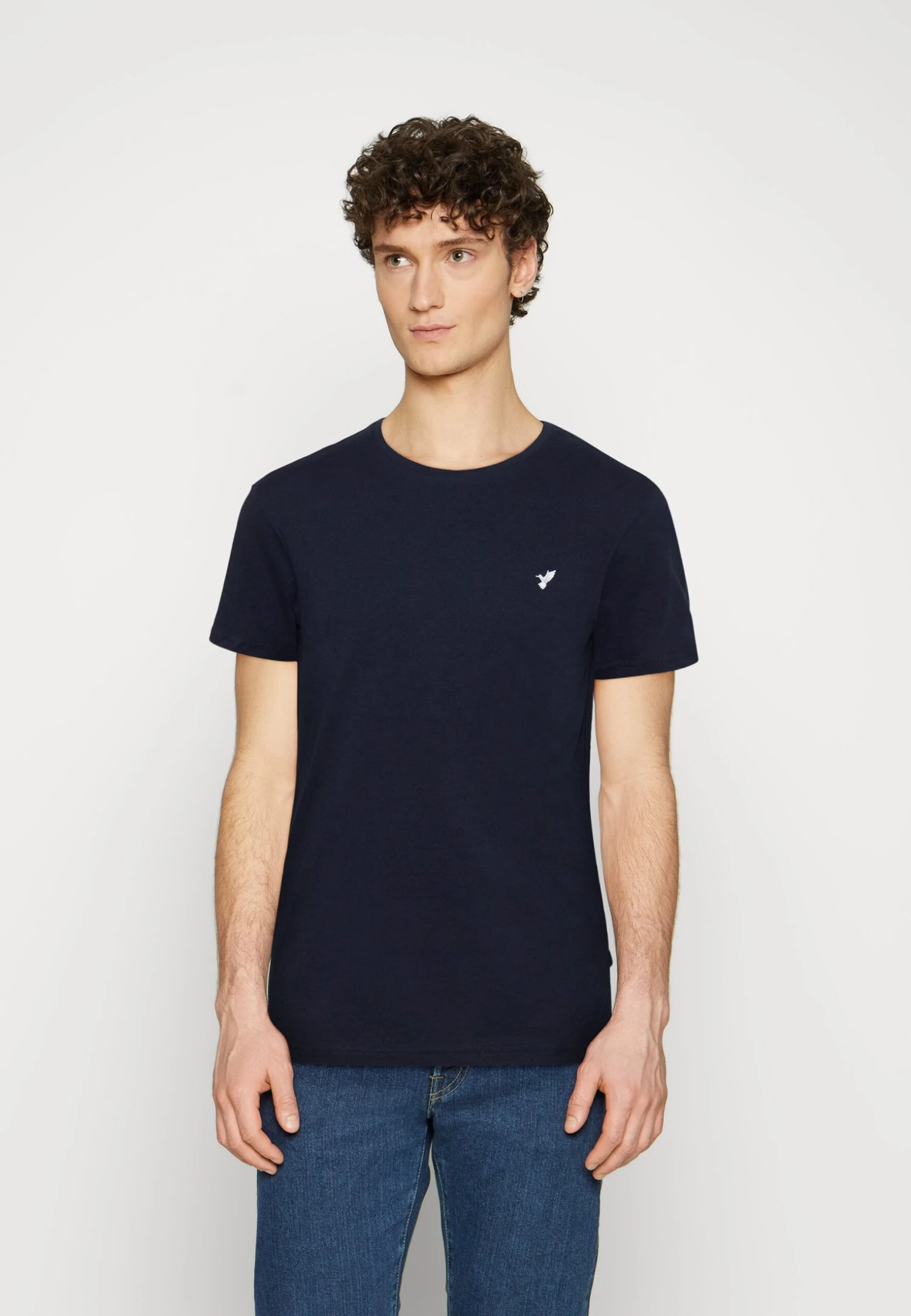 Pier One 5 Pack - T-Shirt Basic - Beige/White/Light Blue - Afbeelding 6