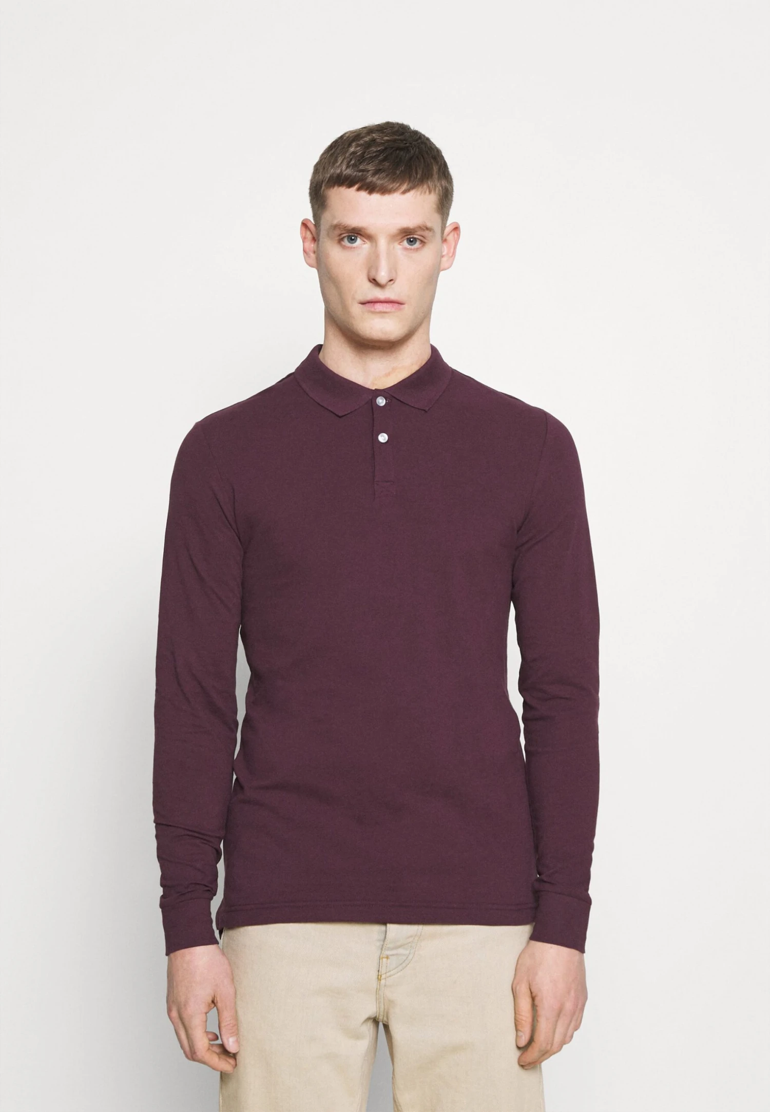 Pier One 2 Pack - Poloshirt - Bordeaux/Dark Blue - Afbeelding 5