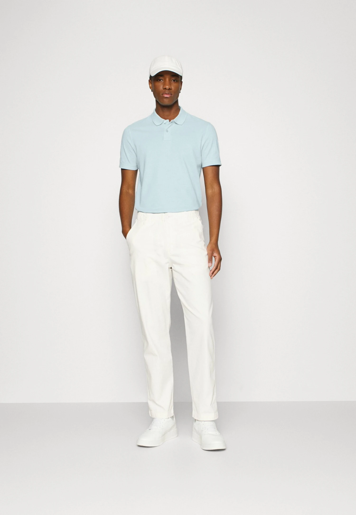 Pier One 3 Pack - Poloshirt - Light Blue/Blue/Dark Blue