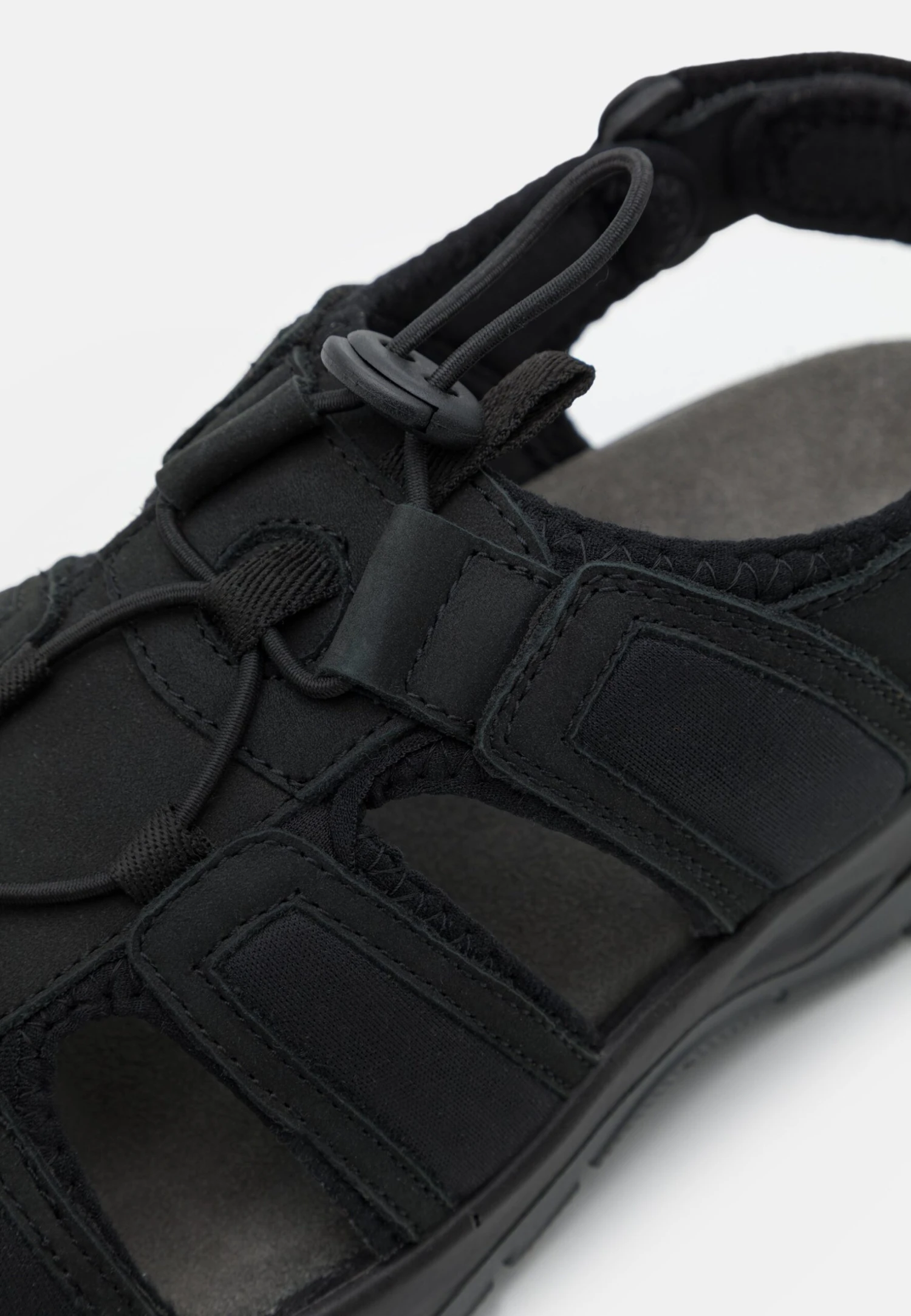 Pier One Leather - Outdoorsandalen - Black - Afbeelding 6