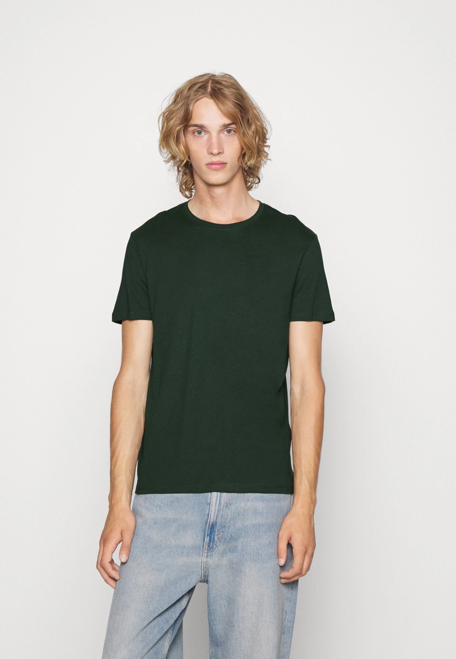 Pier One 5 Pack - T-Shirt Basic - Bordeaux/Light Grey/Brown - Afbeelding 4