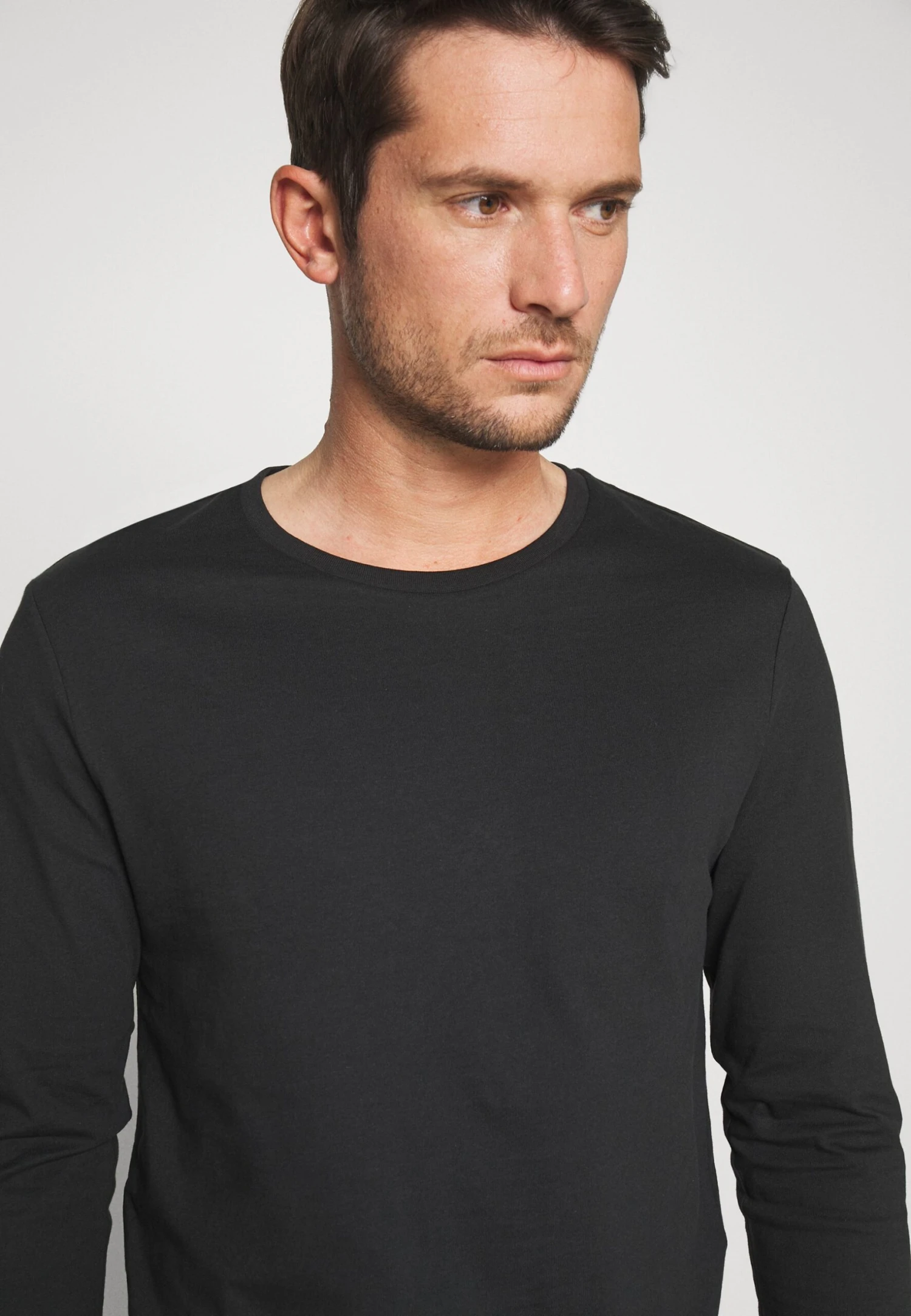 Pier One 2 Pack - Longsleeve - White/Black - Afbeelding 5