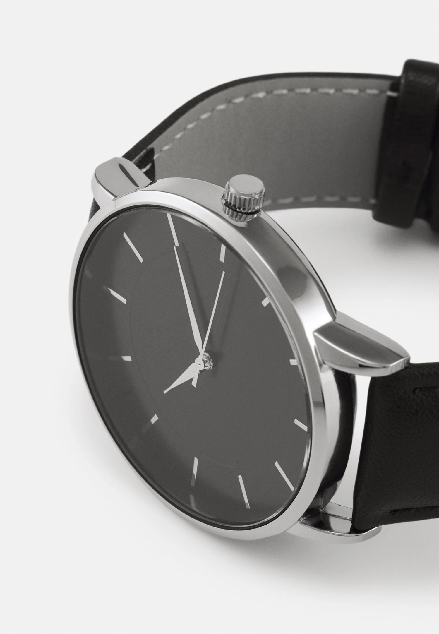 Pier One Horloge - Black/Silvercoloured - Afbeelding 4