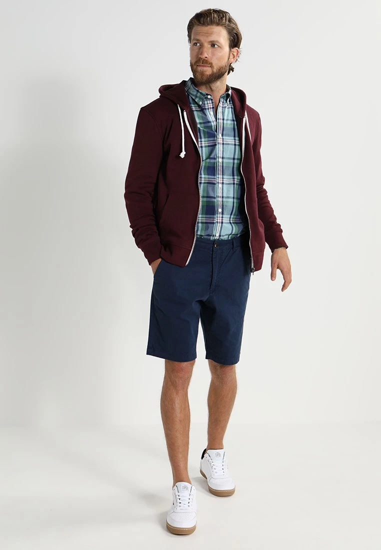 Pier One Sweater Met Rits - Bordeaux Melange - Afbeelding 2