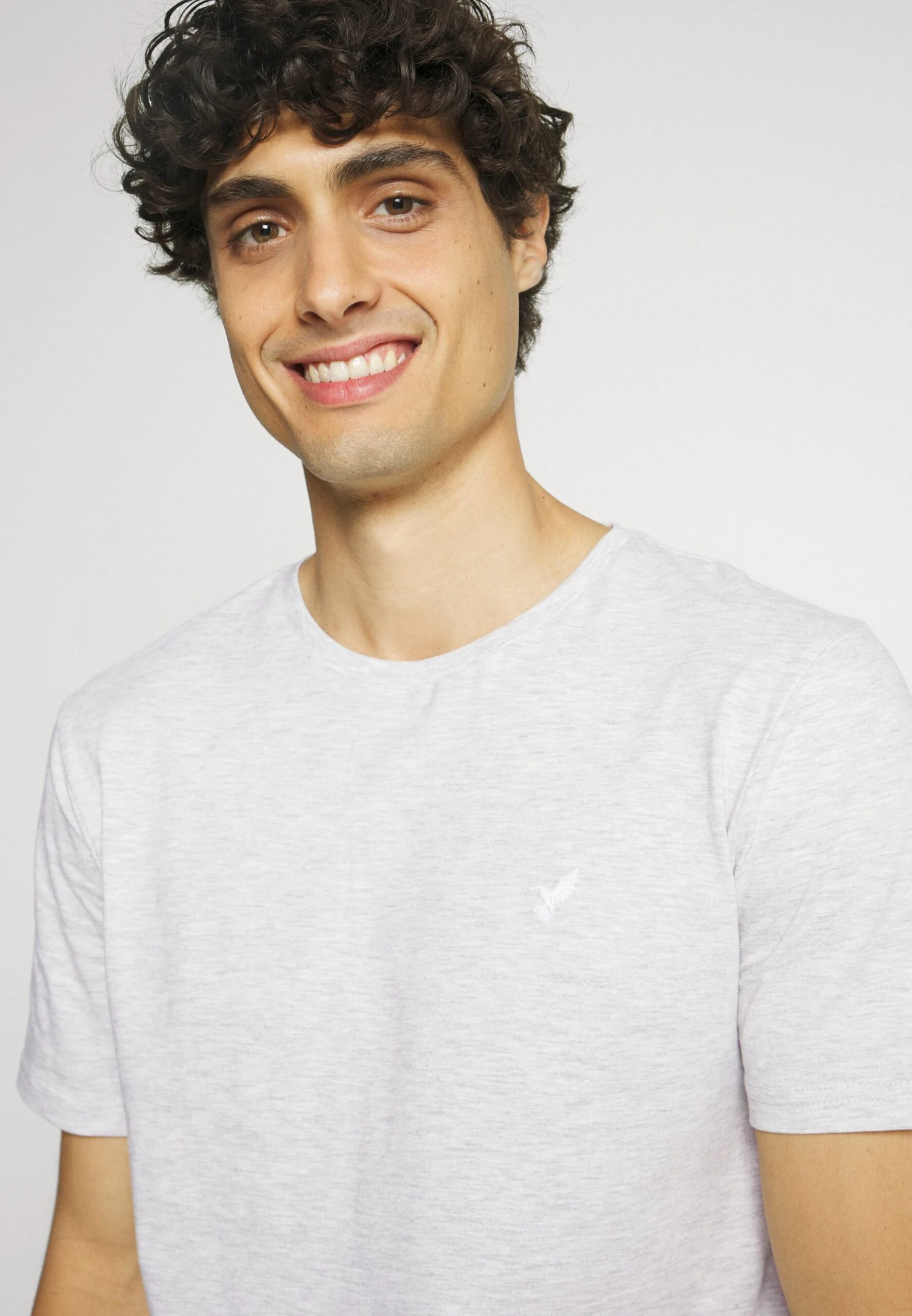 Pier One 5 Pack - T-Shirt Basic - Light Grey - 101_White - 001_Green - 602 - Afbeelding 6