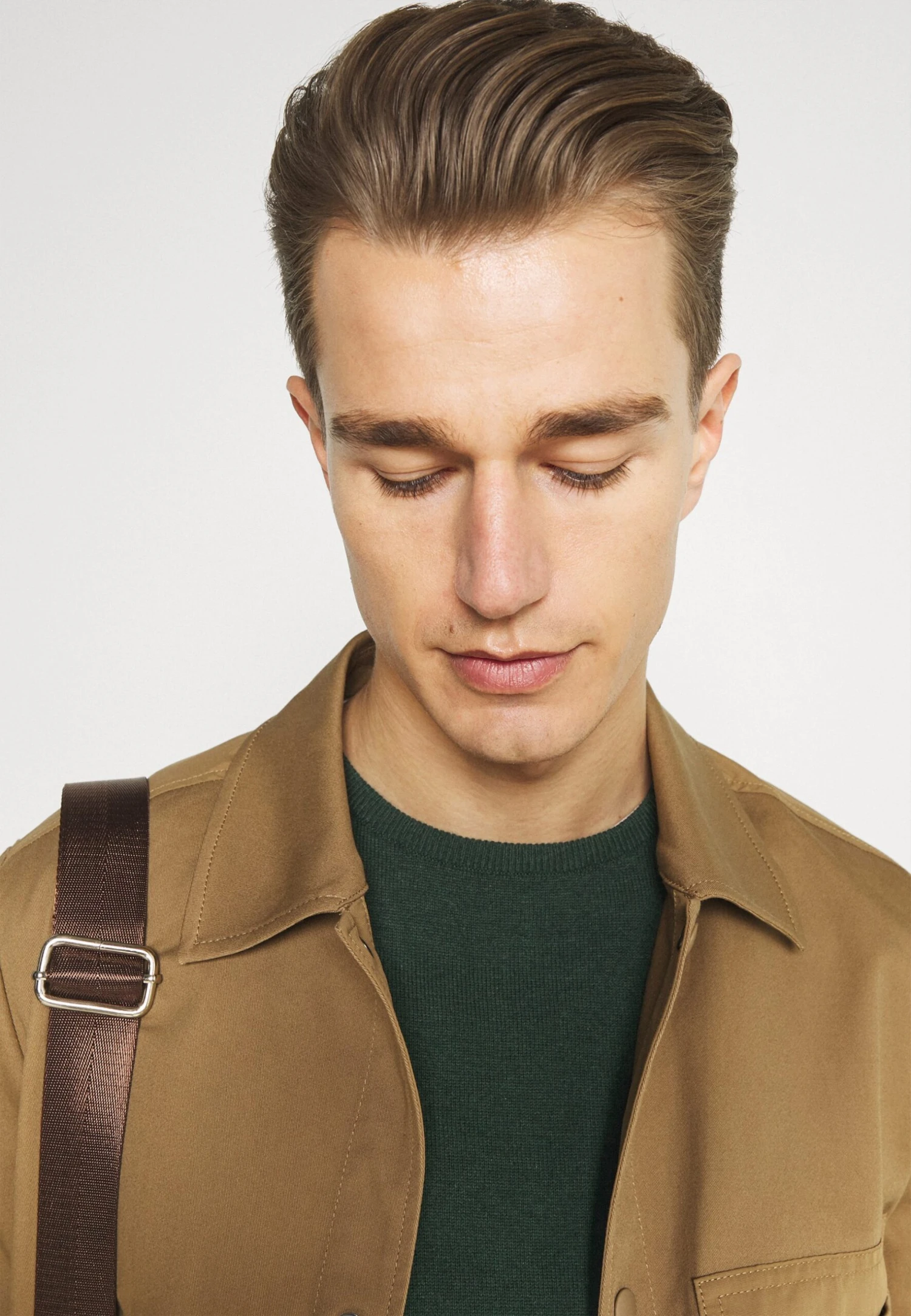 Pier One Basic Crewneck - Trui - Mottled Dark Green - Afbeelding 4