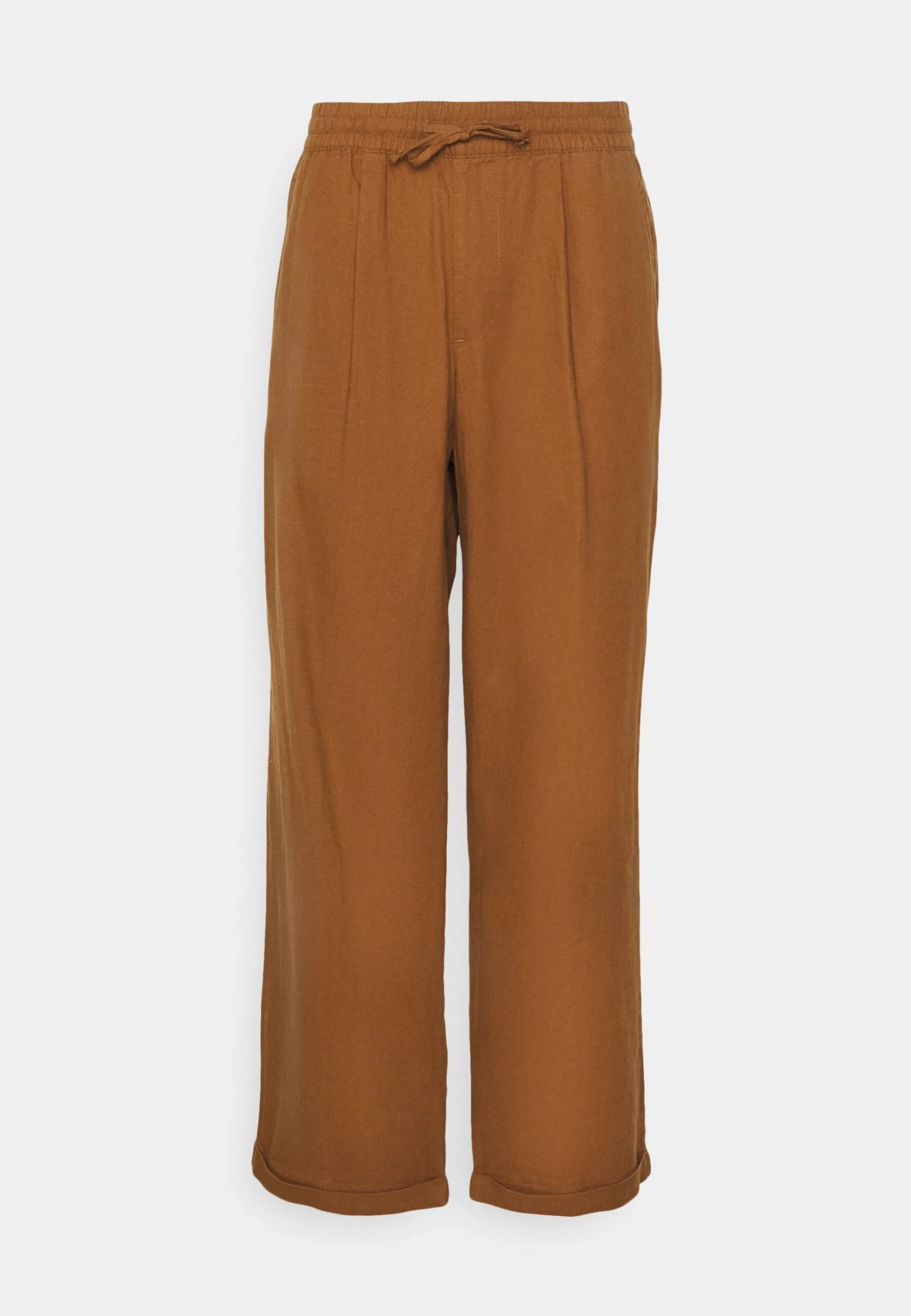 Pier One Drawcord Trousers Linen Blend - Broek - Brown - Afbeelding 4