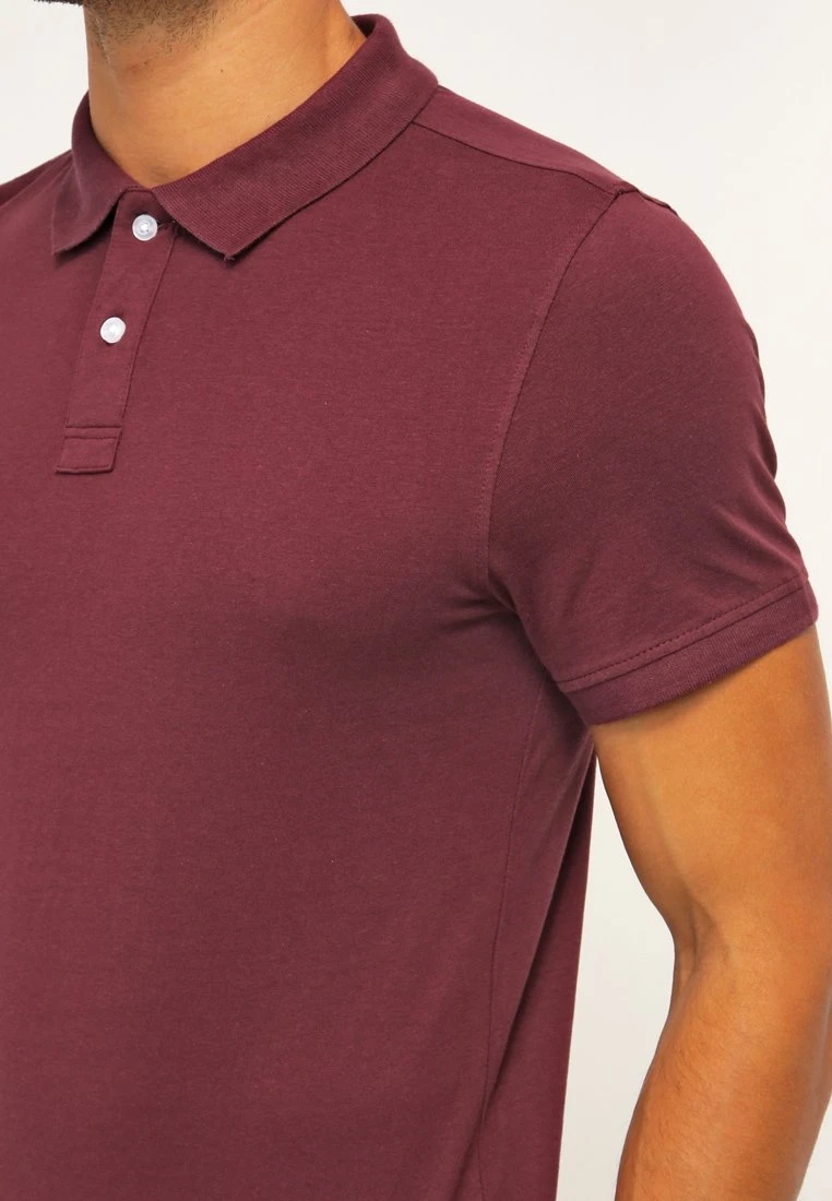 Pier One Poloshirt - Bordeaux - Afbeelding 4