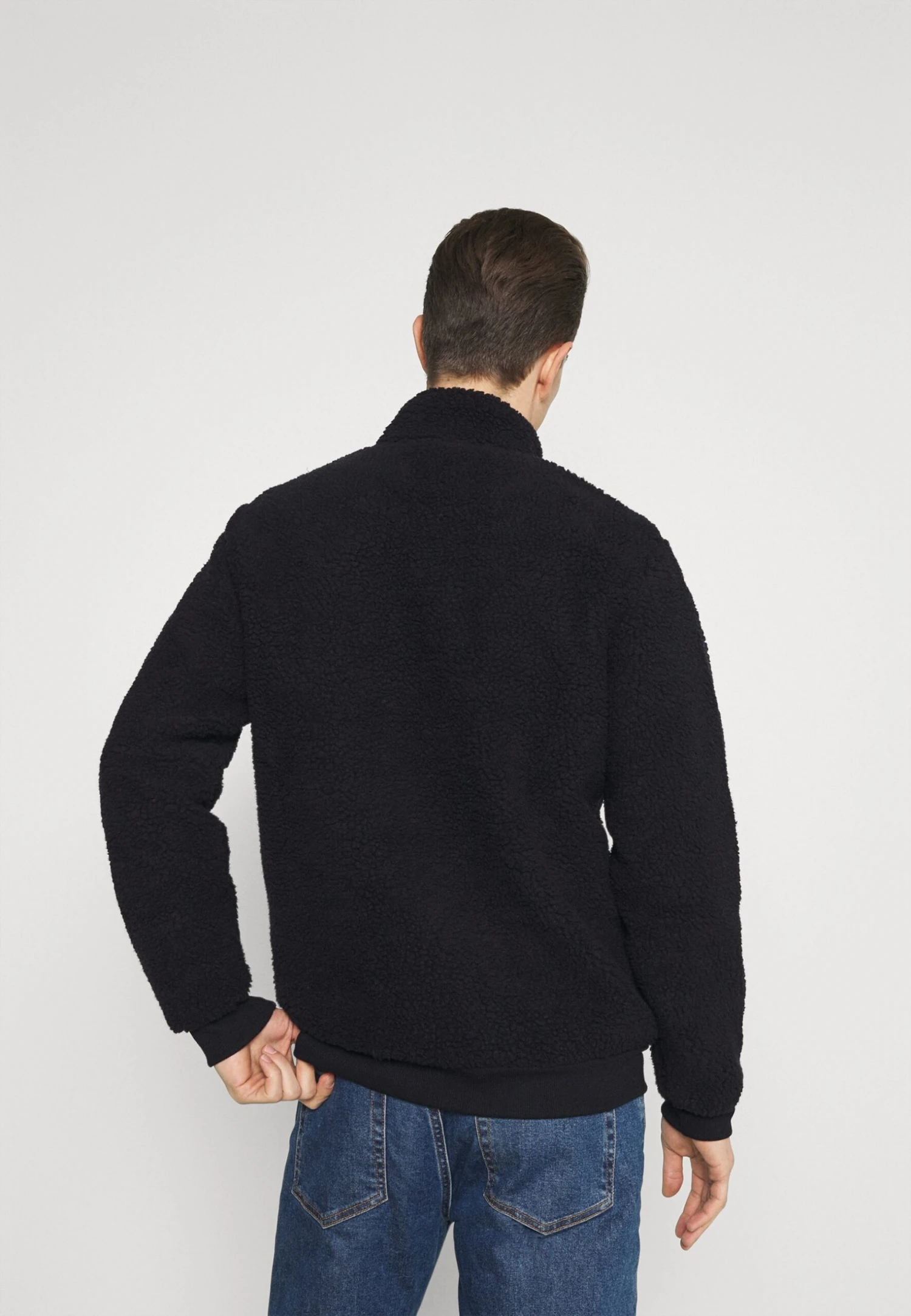 Pier One Fleece Trui - Dark Blue - Afbeelding 3