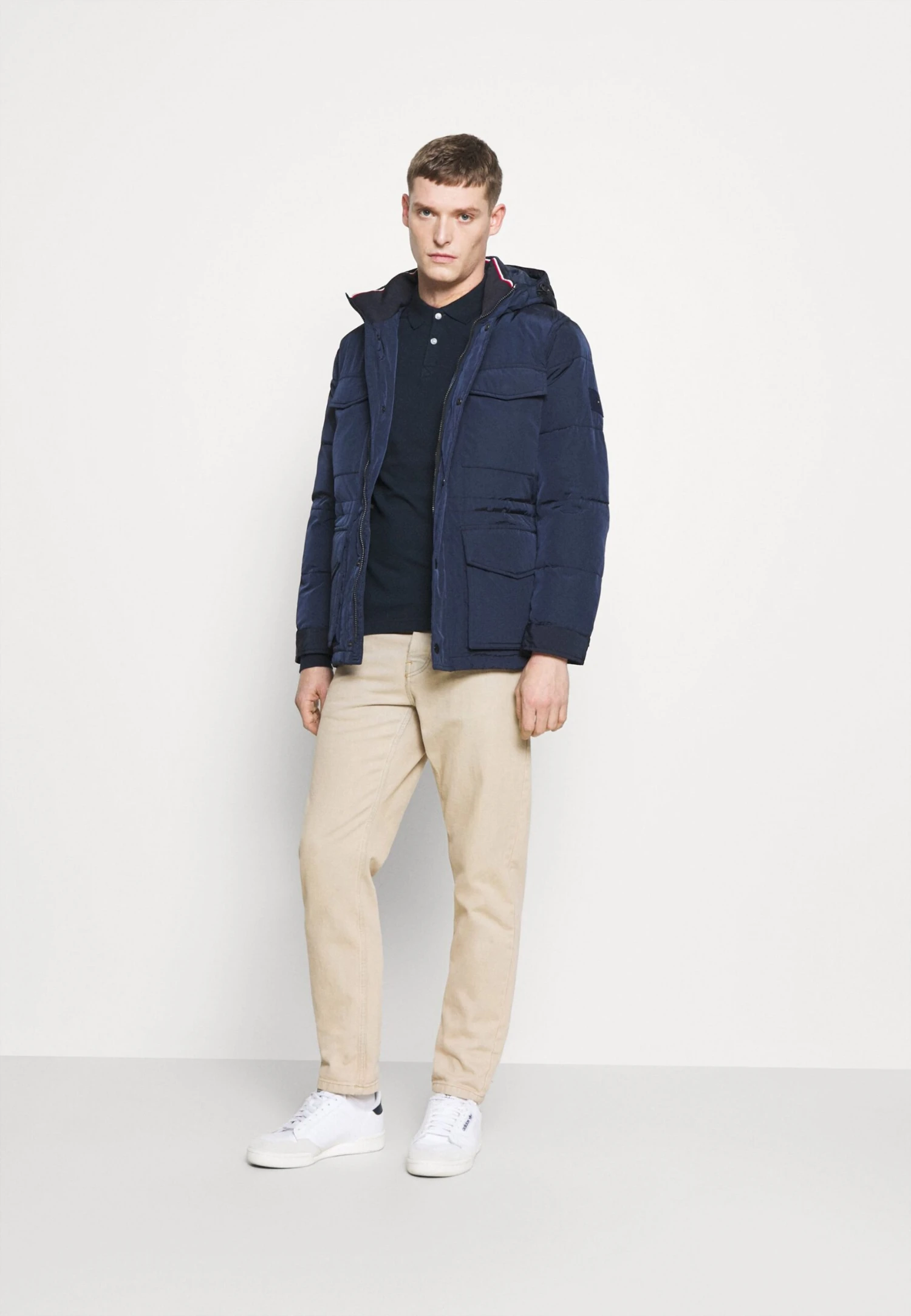 Pier One 2 Pack - Poloshirt - Bordeaux/Dark Blue - Afbeelding 2