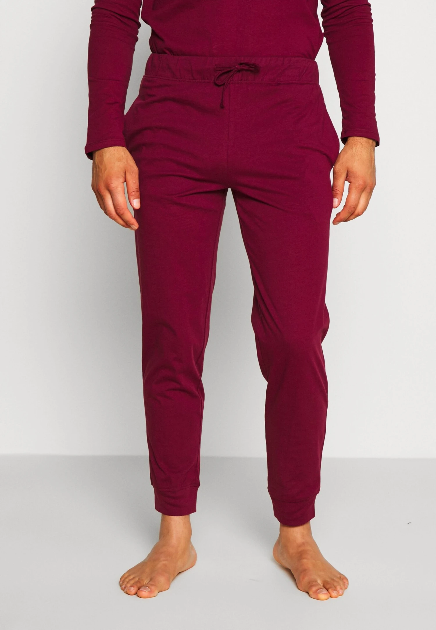 Pier One 2 Pack - Pyjamabroek - Dark Blue/Bordeaux - Afbeelding 2