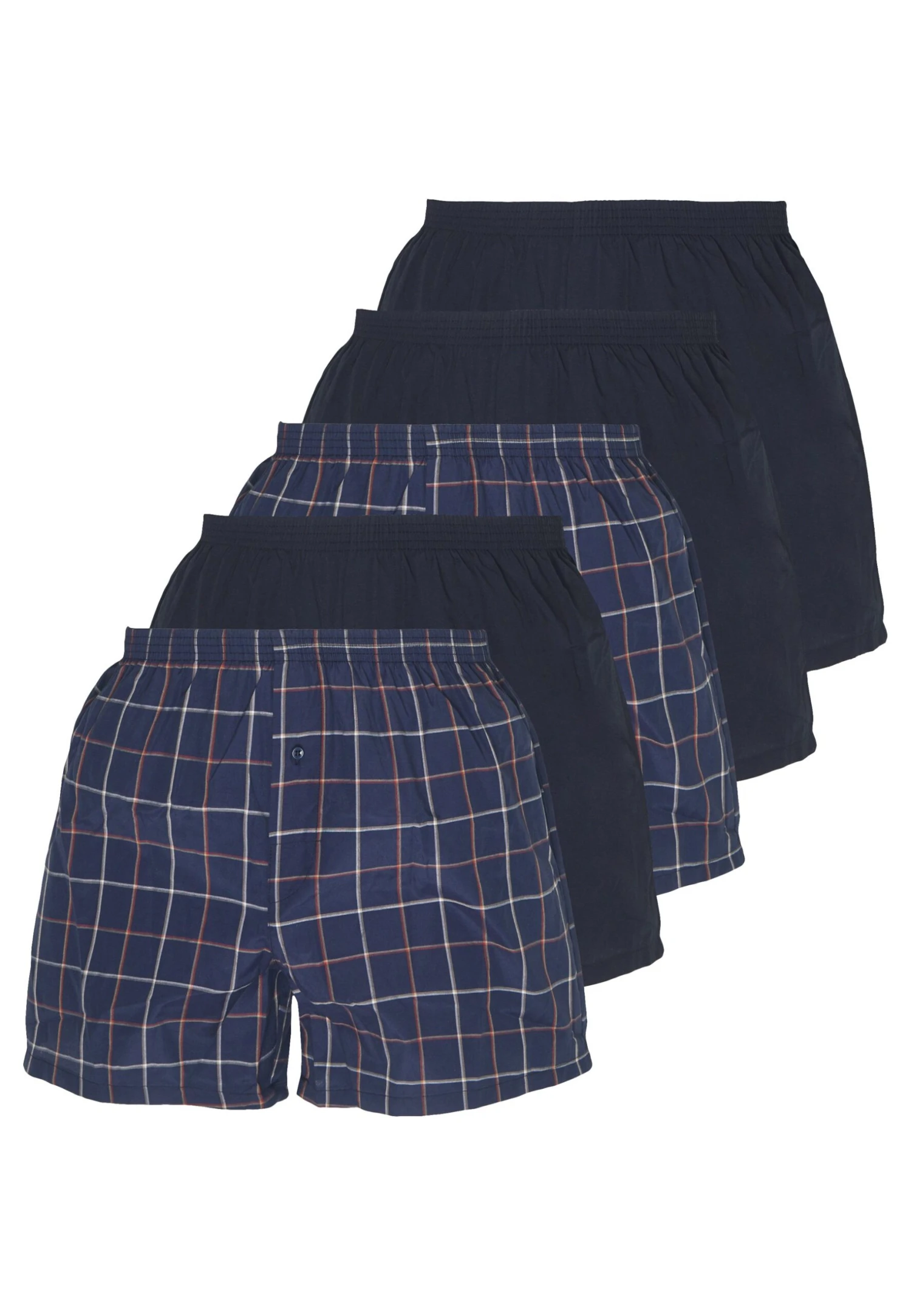 Pier One 5 Pack - Boxershort - Dark Blue - Afbeelding 4
