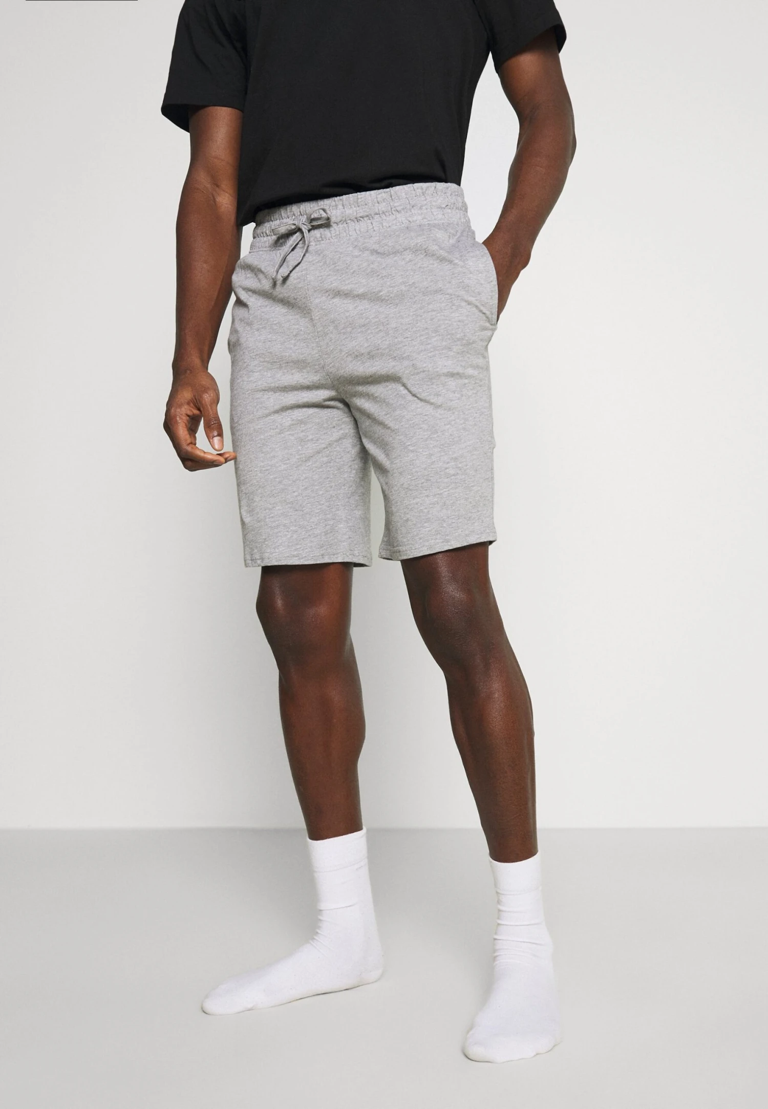 Pier One 3 Pack - Pyjamabroek - Black/Mottled Dark Grey/Red - Afbeelding 4