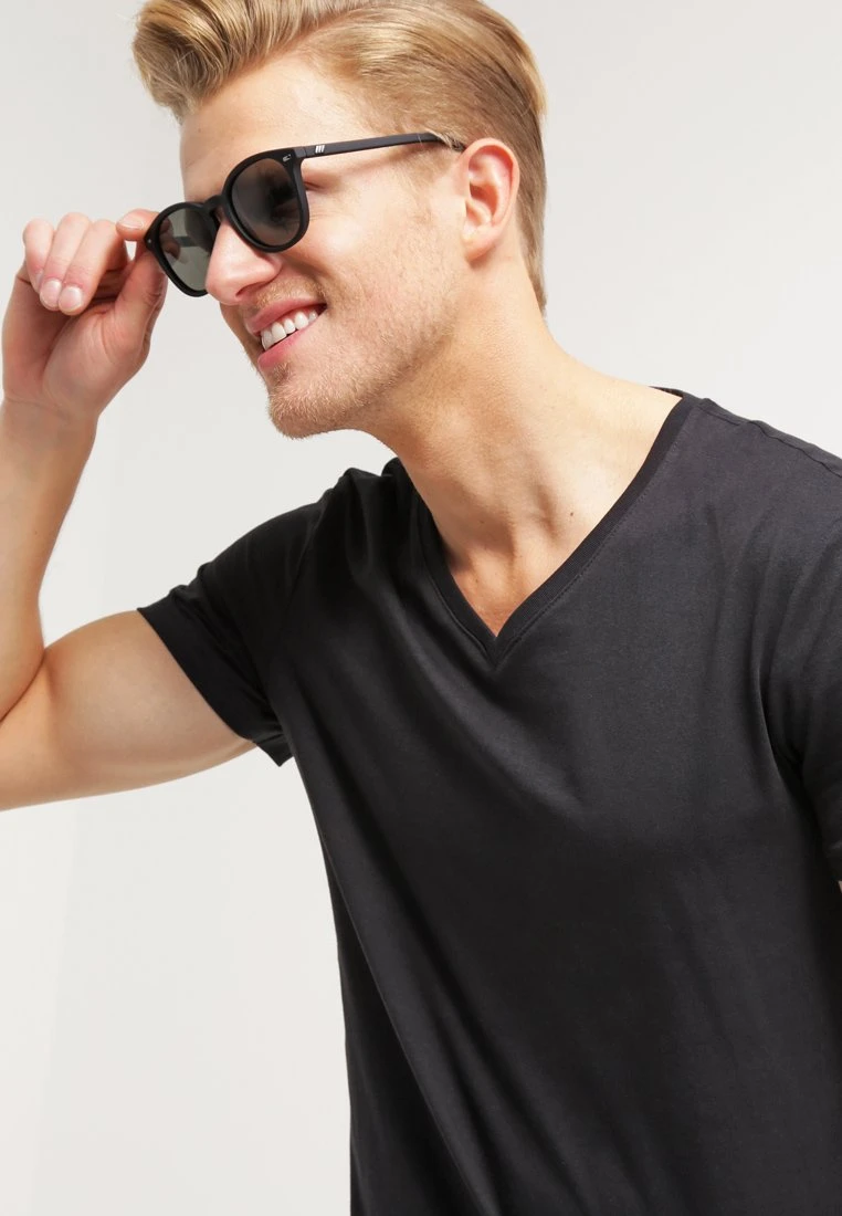 Pier One 2 Pack - T-Shirt Basic - White/Black - Afbeelding 4