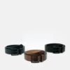 Pier One 3 Pack - Riem - Black - 802_Brown - 702_Dark Blue - 503
