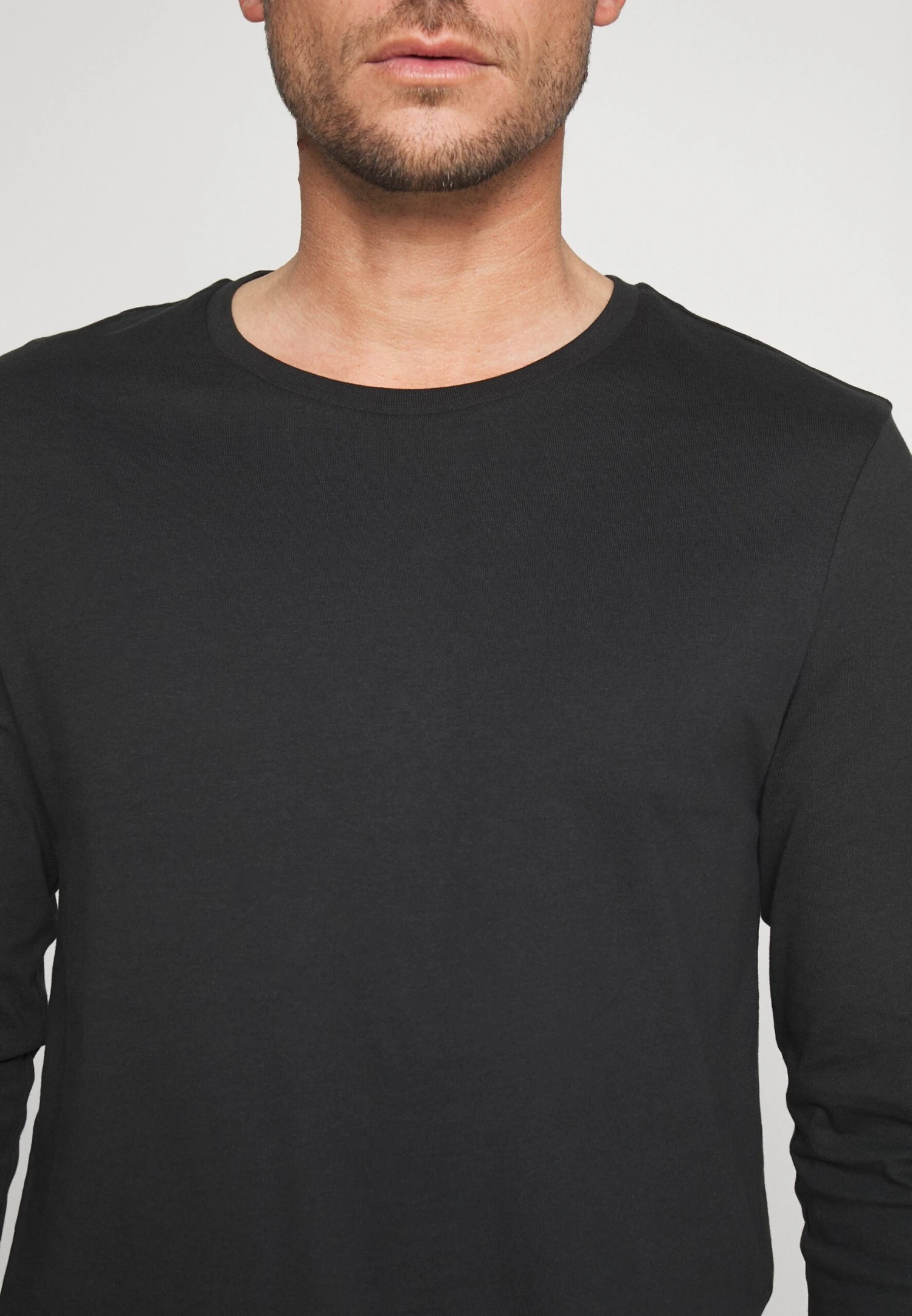 Pier One 2 Pack - Longsleeve - White/Black - Afbeelding 7