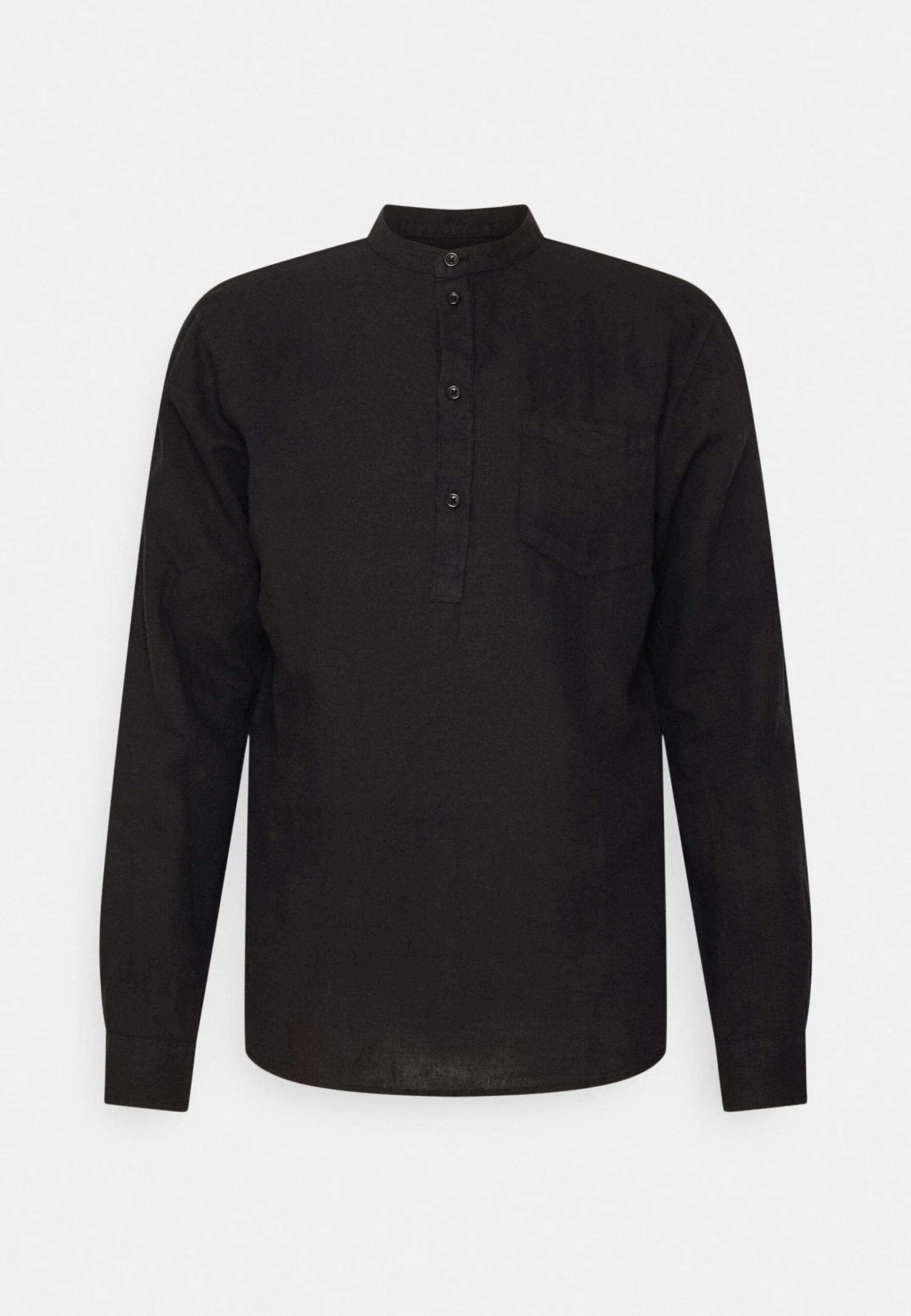 Pier One Linen Cotton Mix 2 Pack - Overhemd - White/Black - Afbeelding 3