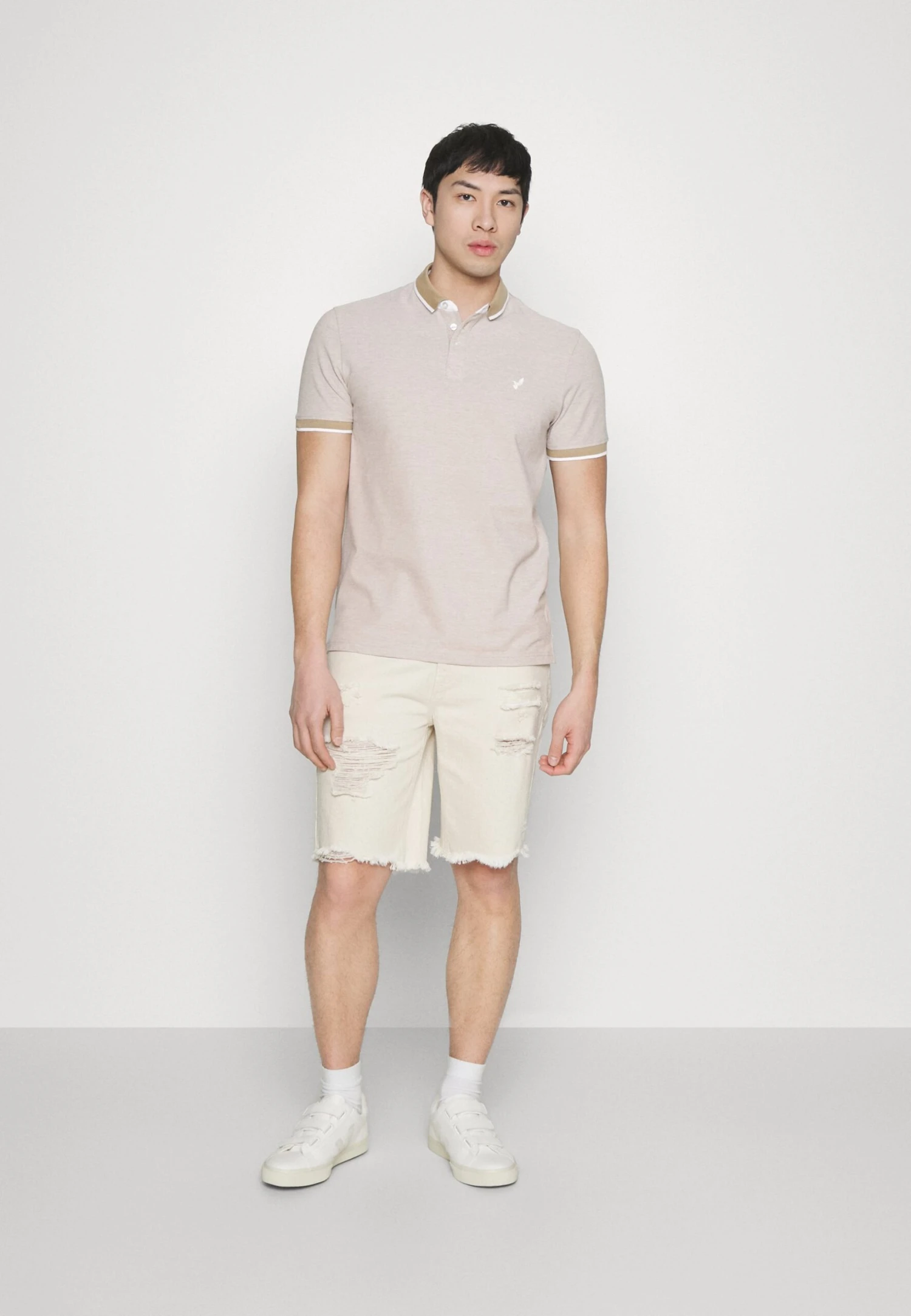 Pier One Poloshirt - Beige - Afbeelding 2